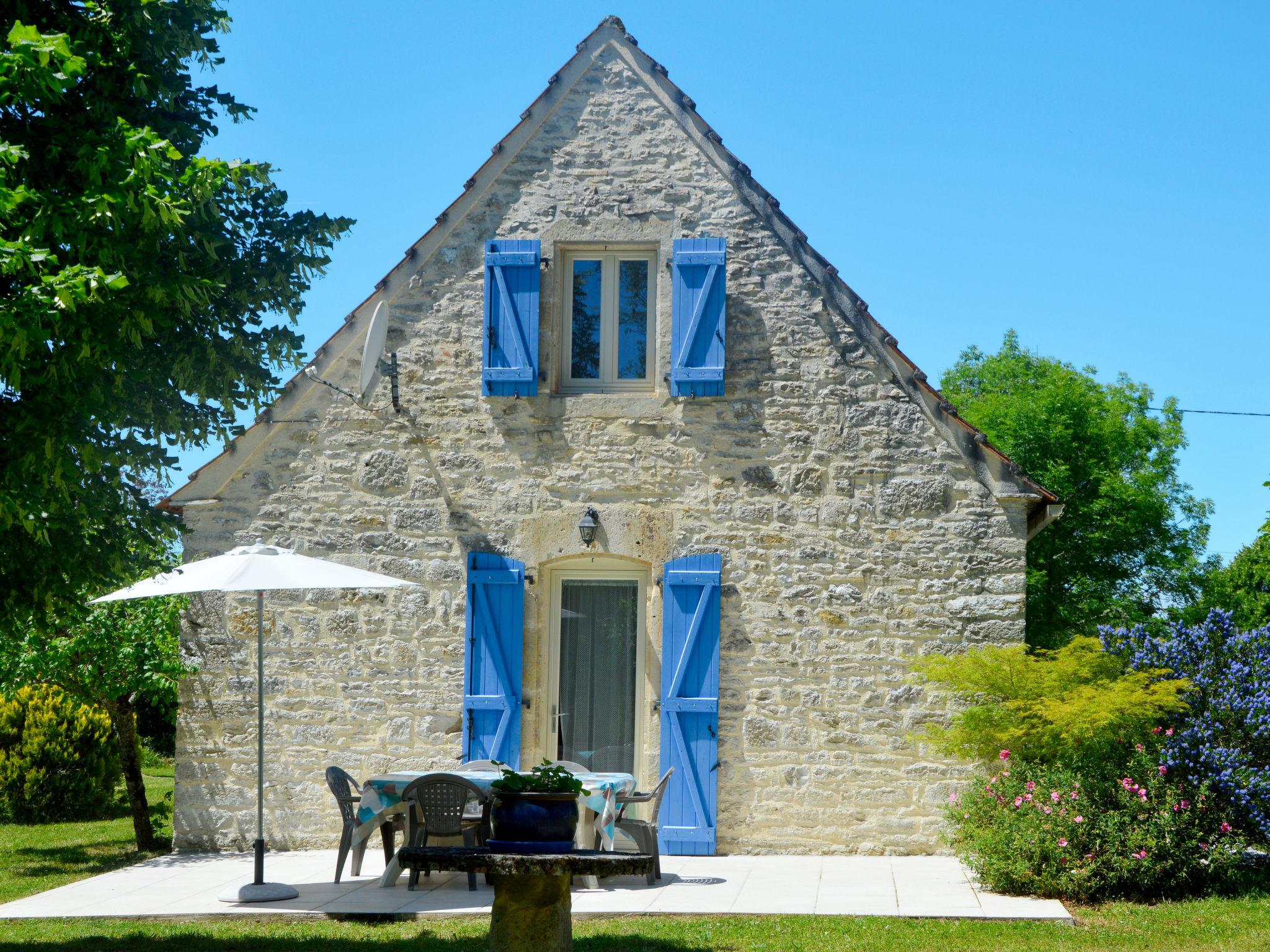 Foto 2 - Casa de 2 quartos em Pontcirq com piscina privada e terraço