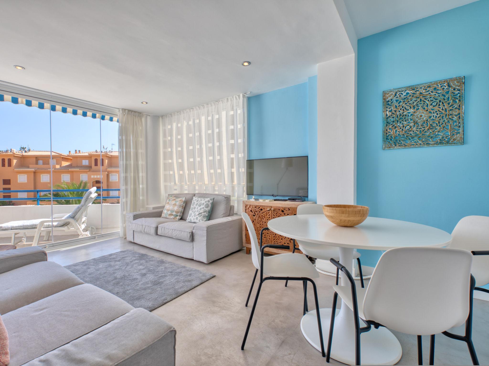 Foto 7 - Appartamento con 3 camere da letto a Dénia con piscina e vista mare
