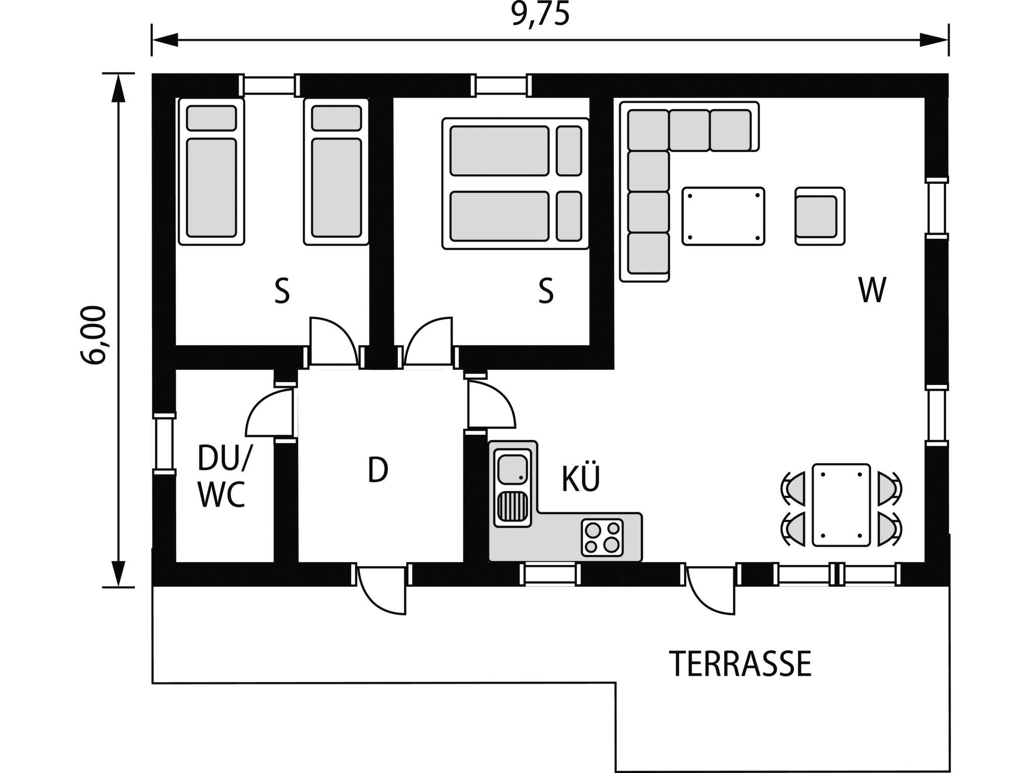 Photo 13 - 2 bedroom House in Balestrand with garden and terrace