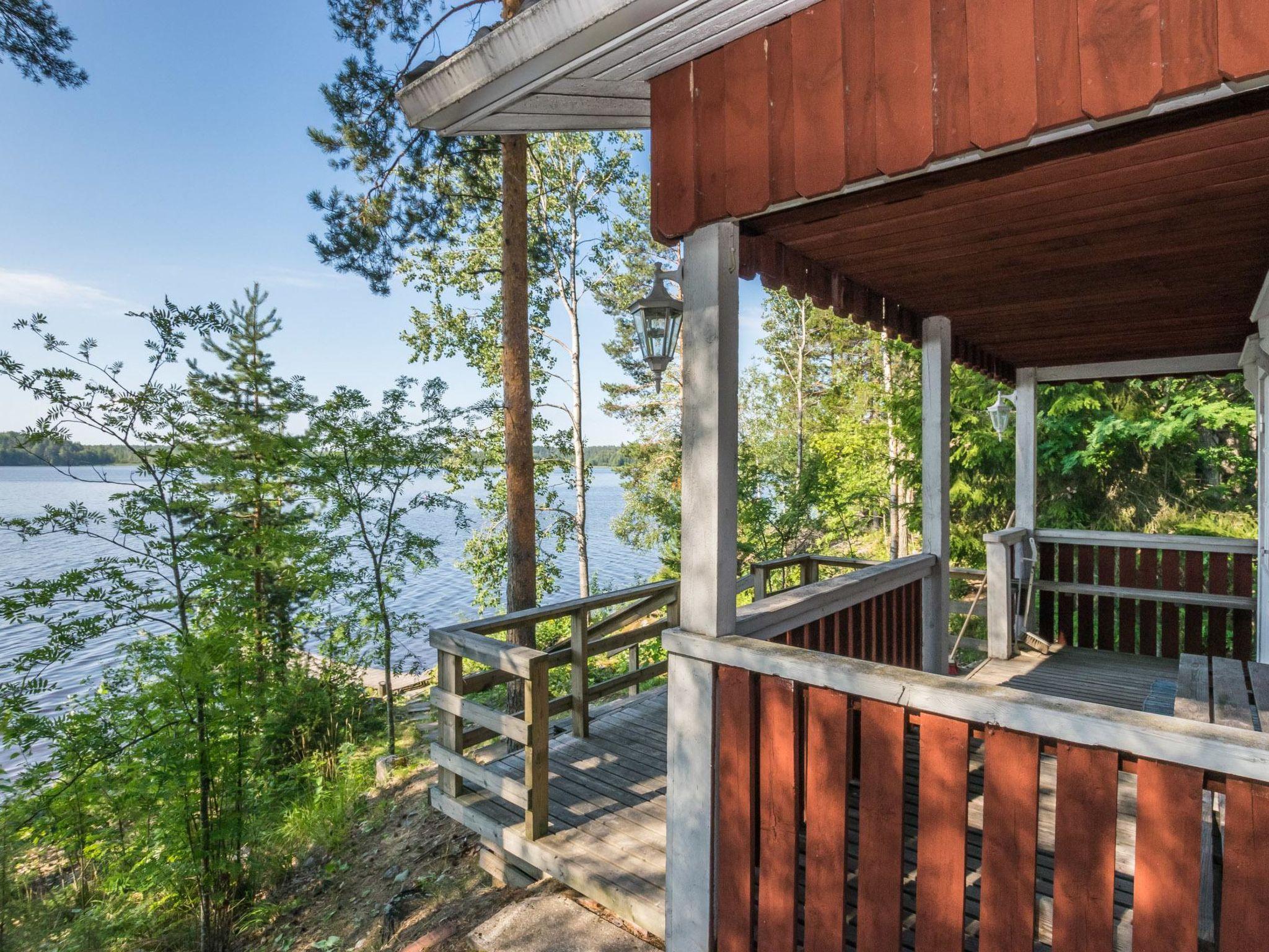 Foto 6 - Haus mit 1 Schlafzimmer in Parikkala mit sauna