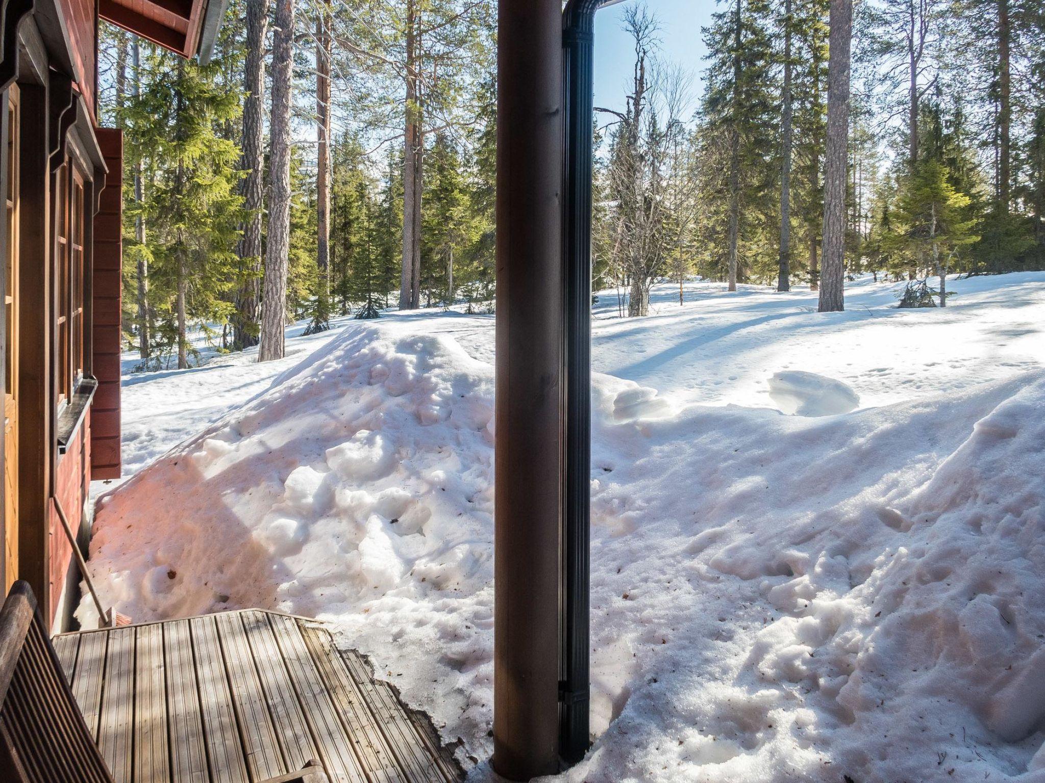 Foto 19 - Casa de 1 quarto em Kuusamo com sauna e vista para a montanha