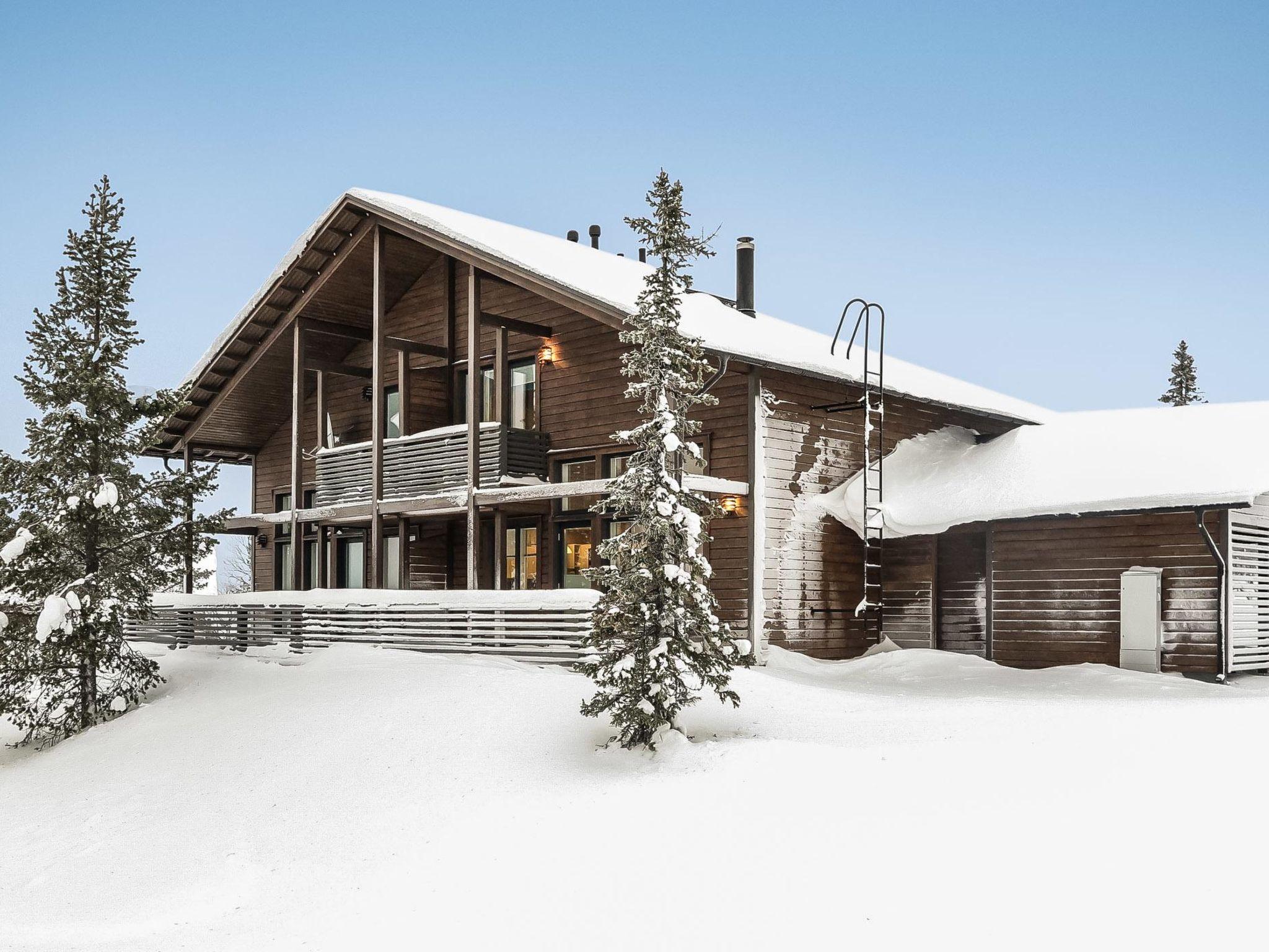 Foto 6 - Casa de 3 habitaciones en Inari con sauna y vistas a la montaña