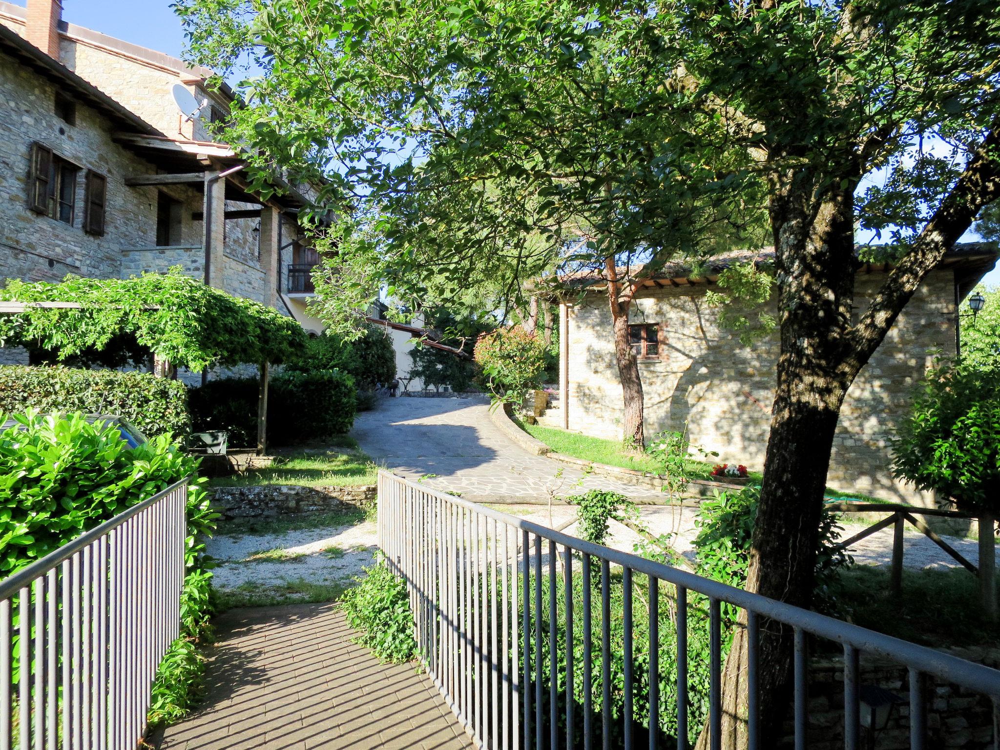 Foto 23 - Casa de 3 quartos em Monte Santa Maria Tiberina com piscina e terraço
