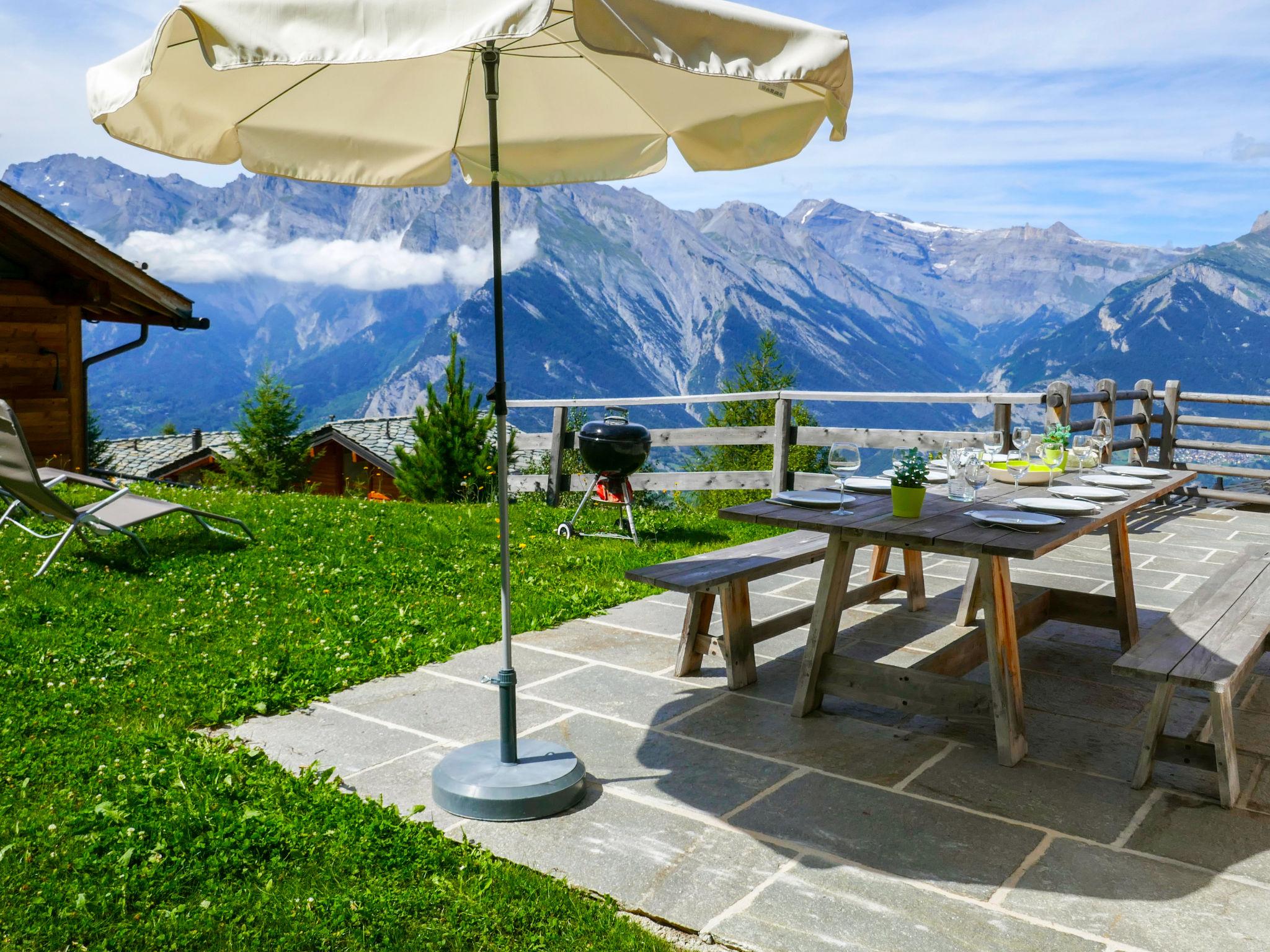 Foto 5 - Casa de 4 quartos em Nendaz com terraço e vista para a montanha