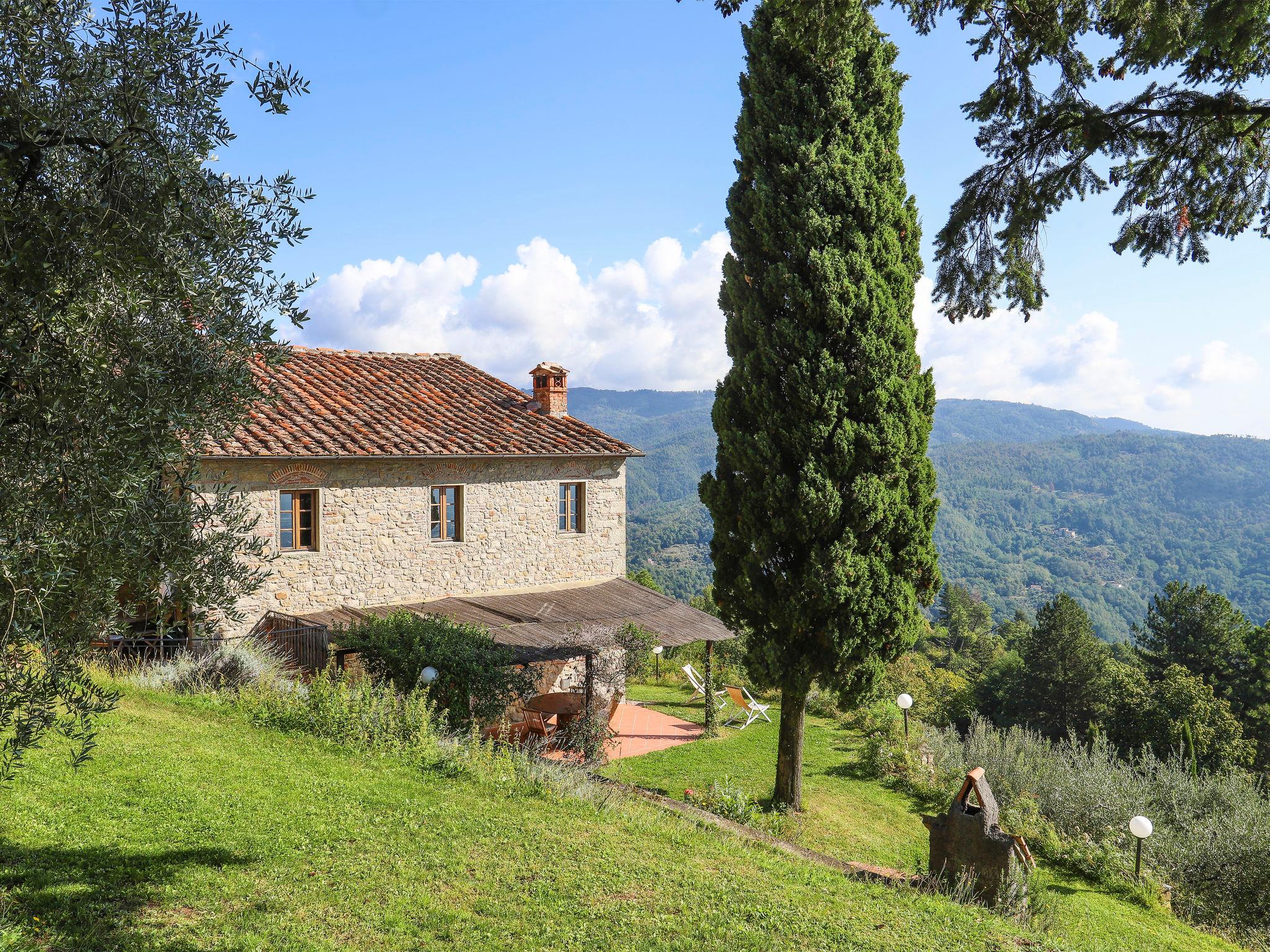 Foto 17 - Appartamento con 3 camere da letto a Pescia con piscina e giardino