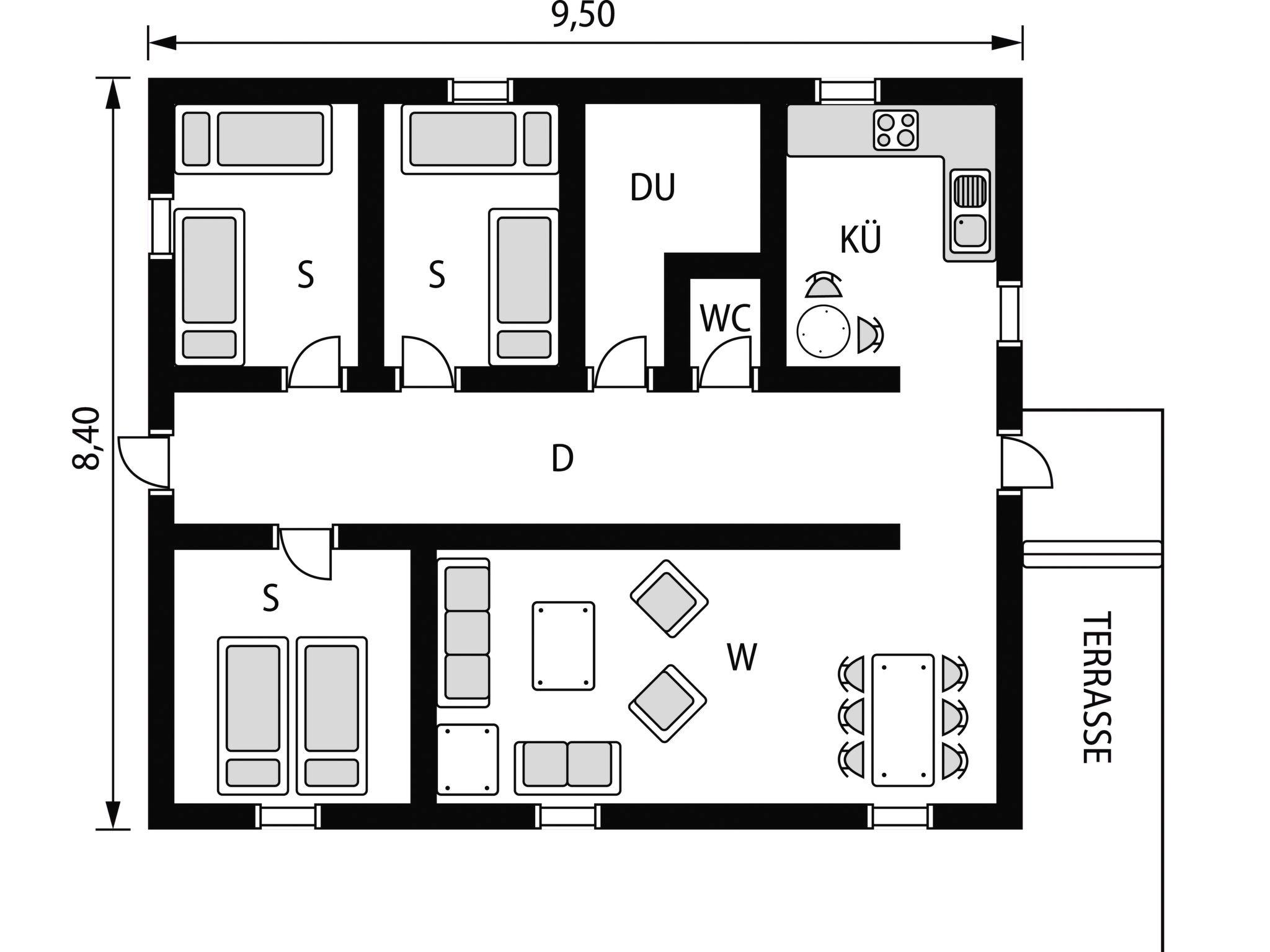 Foto 23 - Casa con 3 camere da letto a Hyllestad con giardino e terrazza