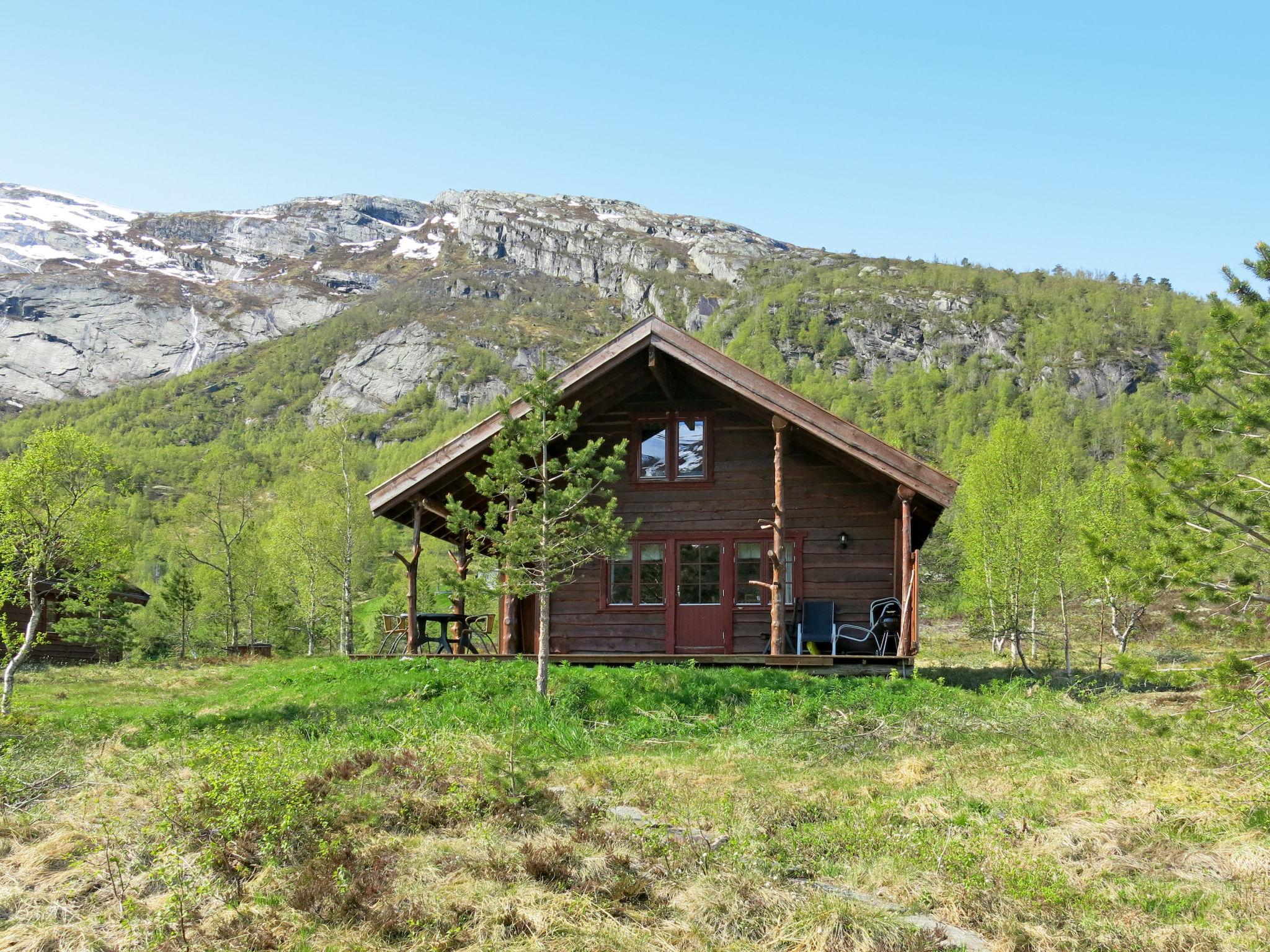 Foto 18 - Casa de 2 habitaciones en Viksdalen con jardín y terraza