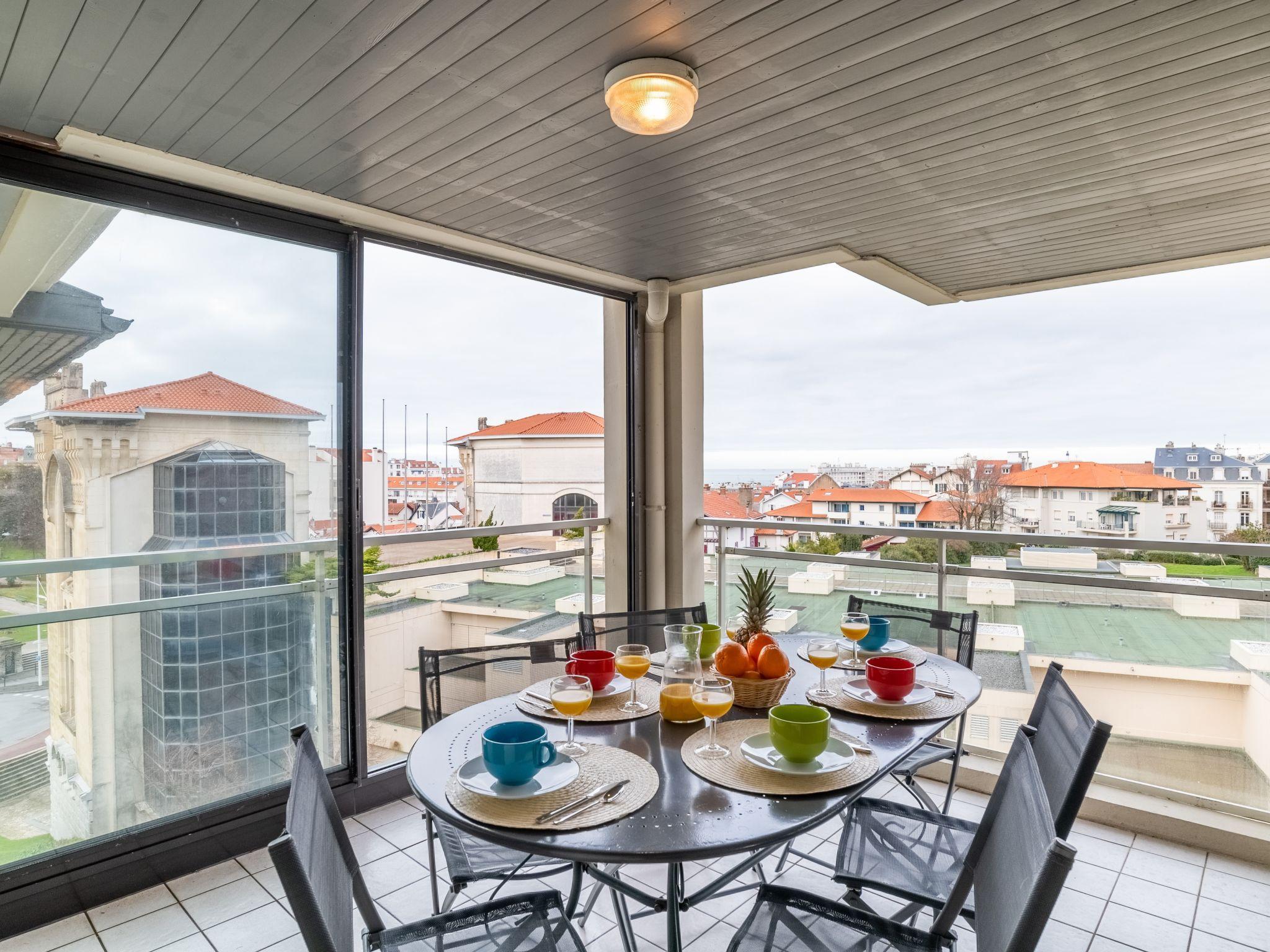 Foto 2 - Apartamento de 2 quartos em Biarritz com terraço e vistas do mar