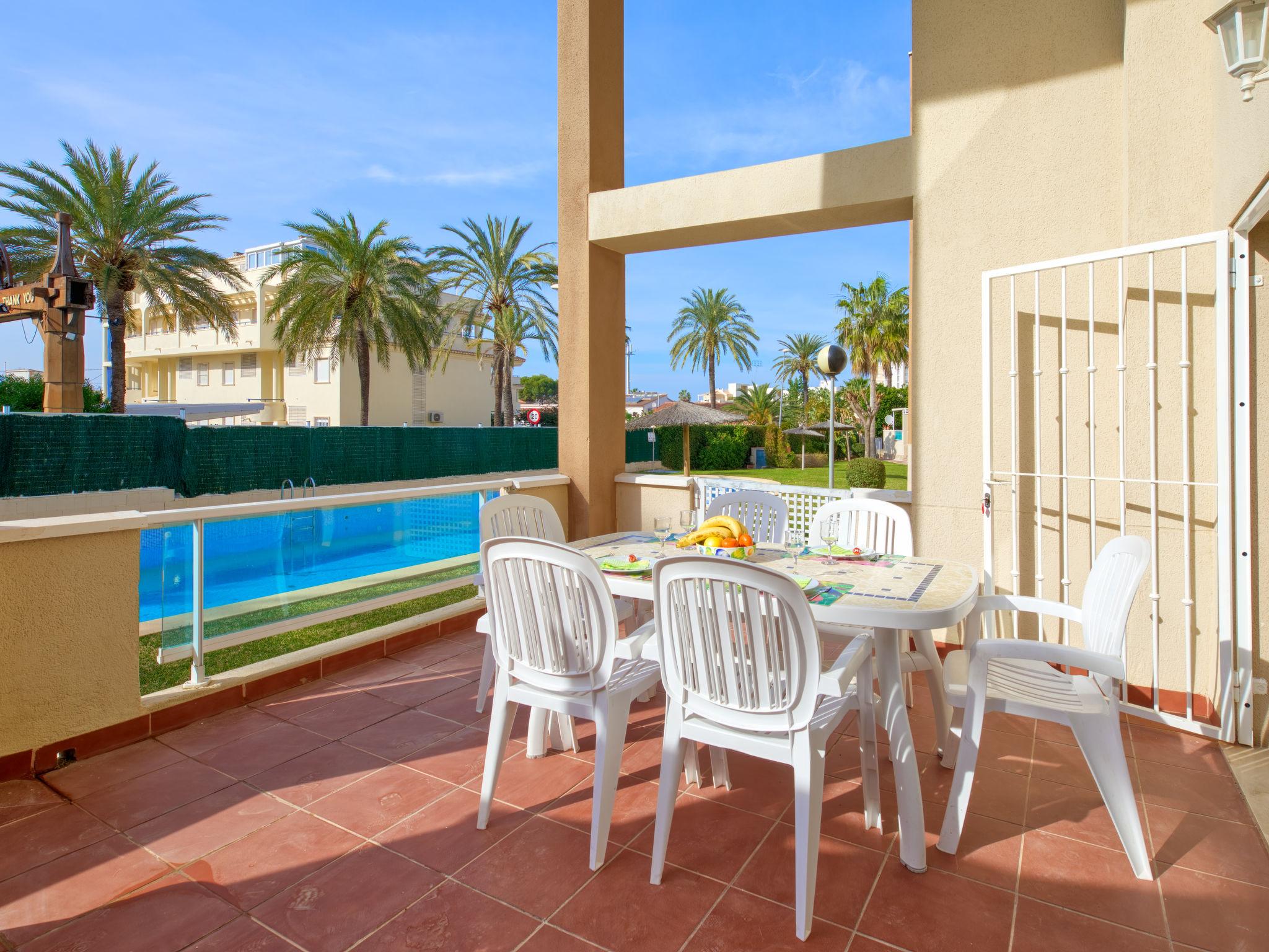 Foto 4 - Apartamento de 2 quartos em Dénia com piscina e vistas do mar