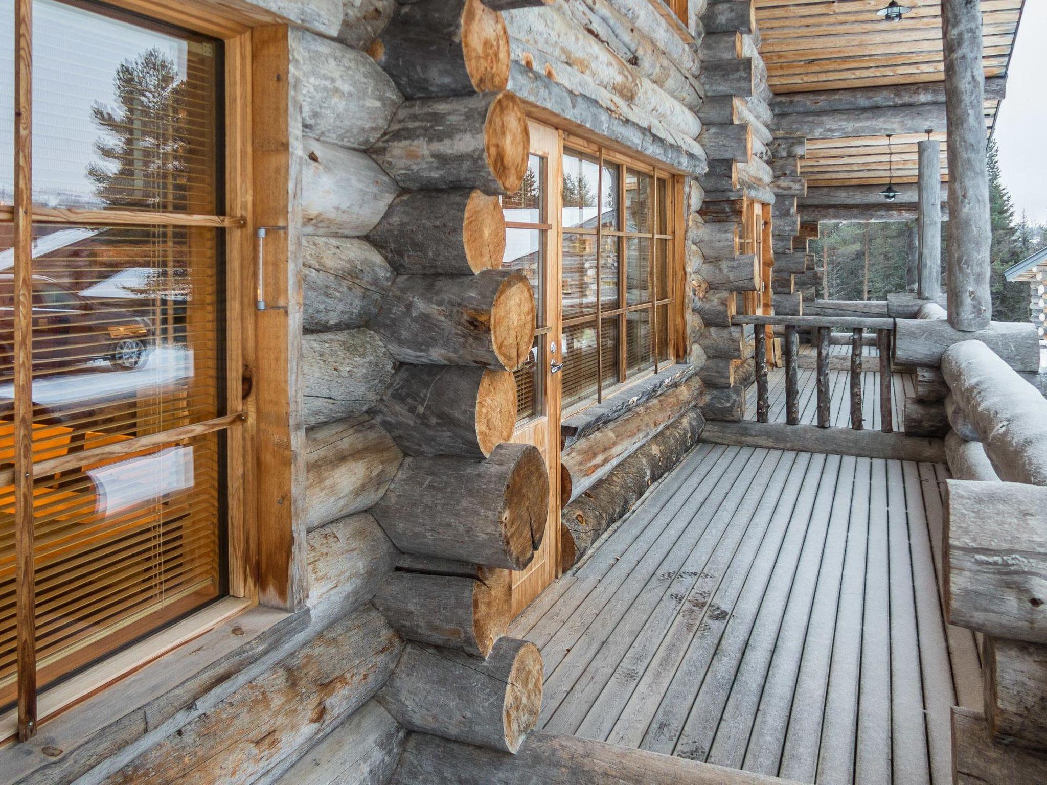 Foto 17 - Haus mit 2 Schlafzimmern in Kuusamo mit sauna und blick auf die berge