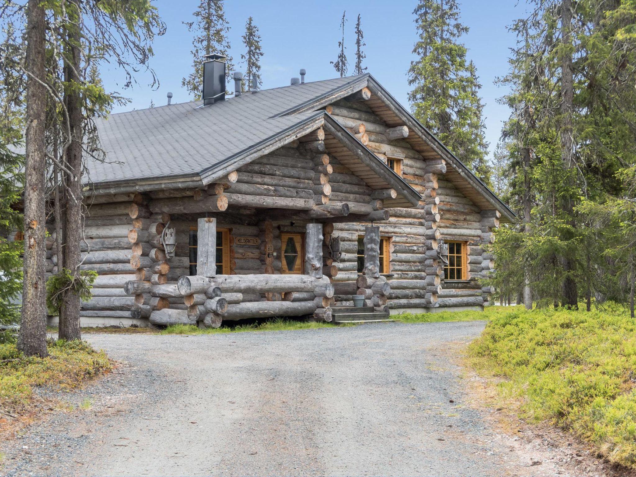 Foto 1 - Casa de 9 habitaciones en Kuusamo con sauna y vistas a la montaña