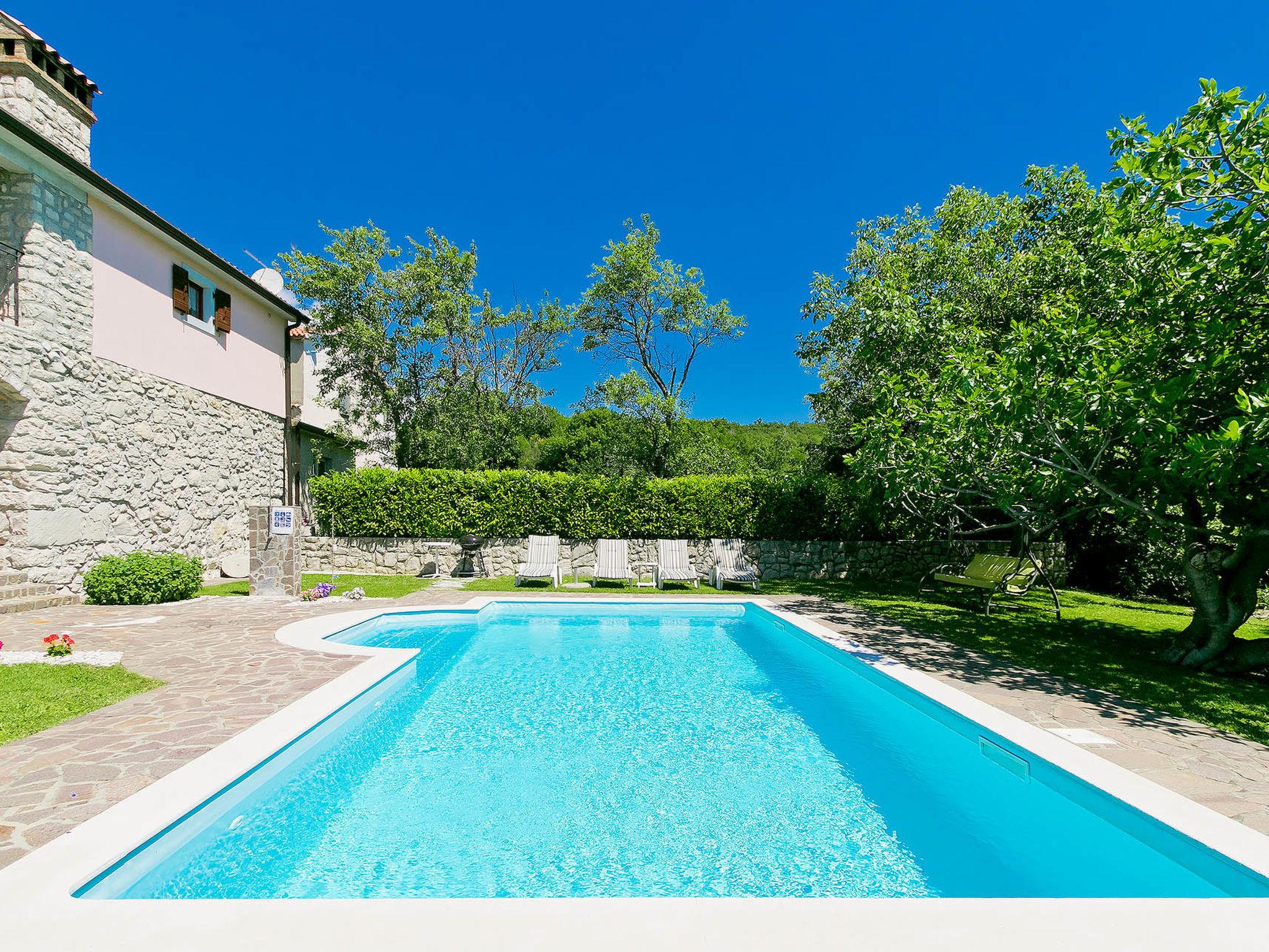 Foto 14 - Casa con 2 camere da letto a Labin con piscina privata e vista mare