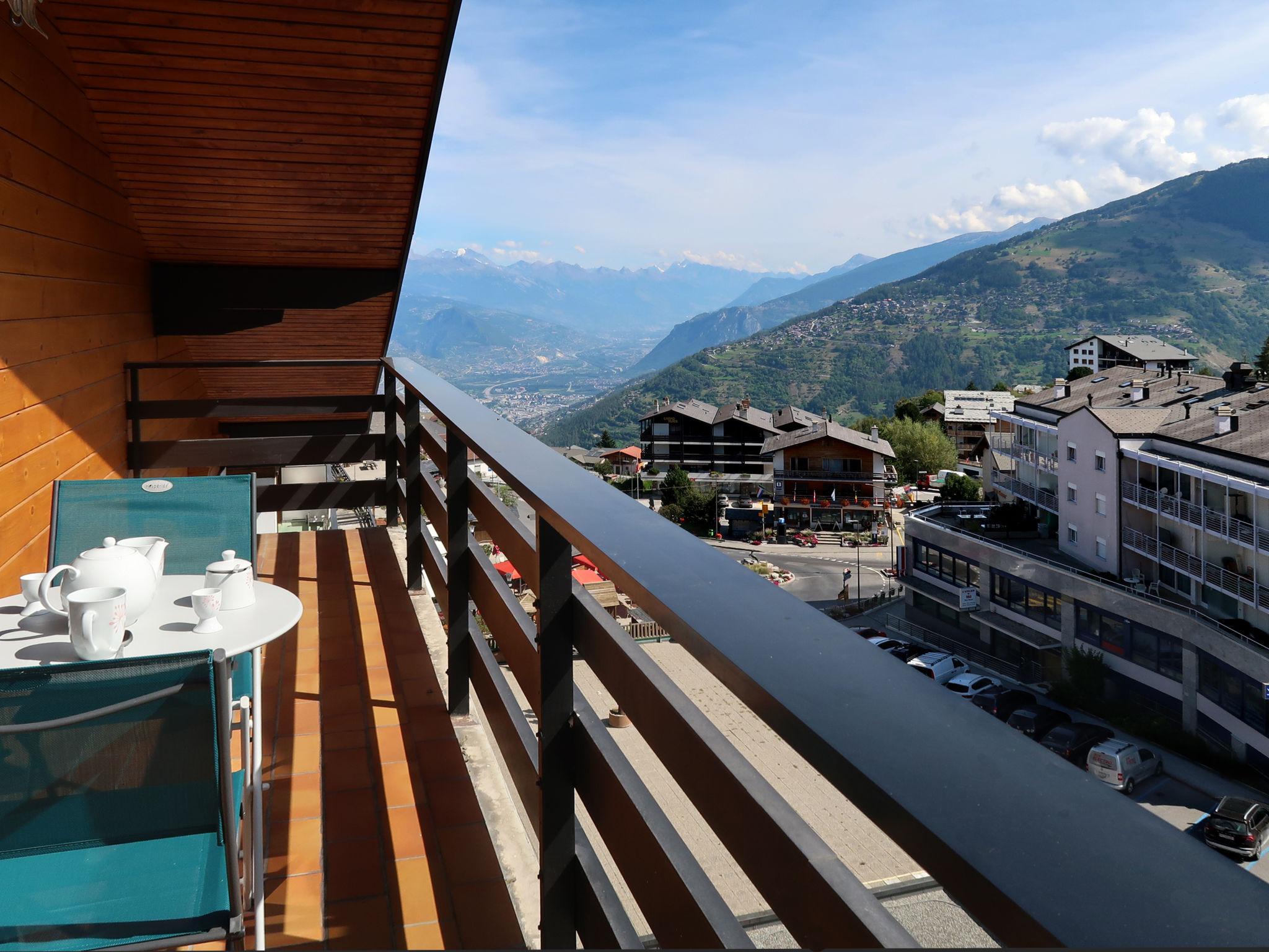 Foto 4 - Apartamento de 3 quartos em Nendaz com terraço e vista para a montanha