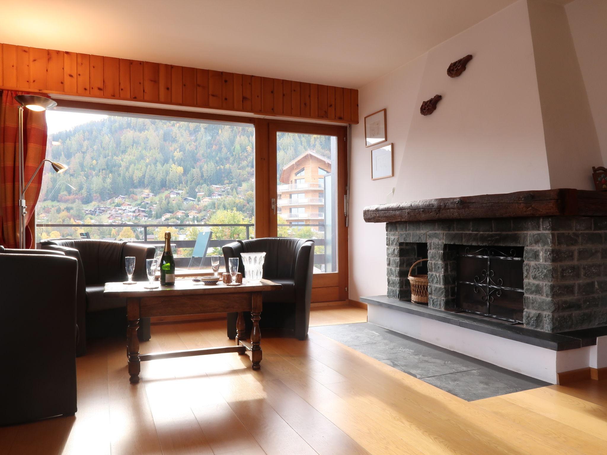 Foto 5 - Apartamento de 3 quartos em Nendaz com terraço e vista para a montanha