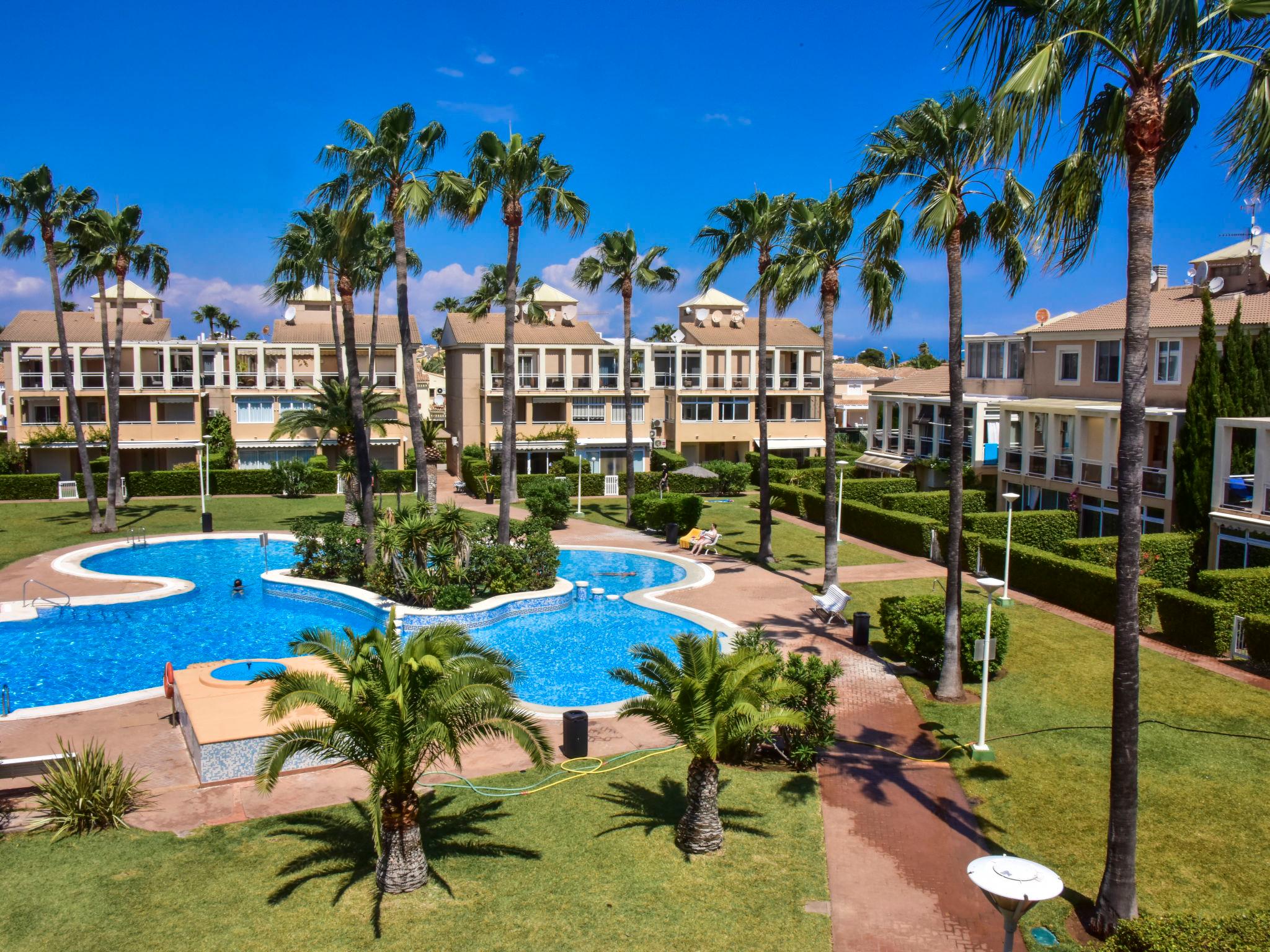 Foto 13 - Apartamento de 2 quartos em Dénia com piscina e vistas do mar