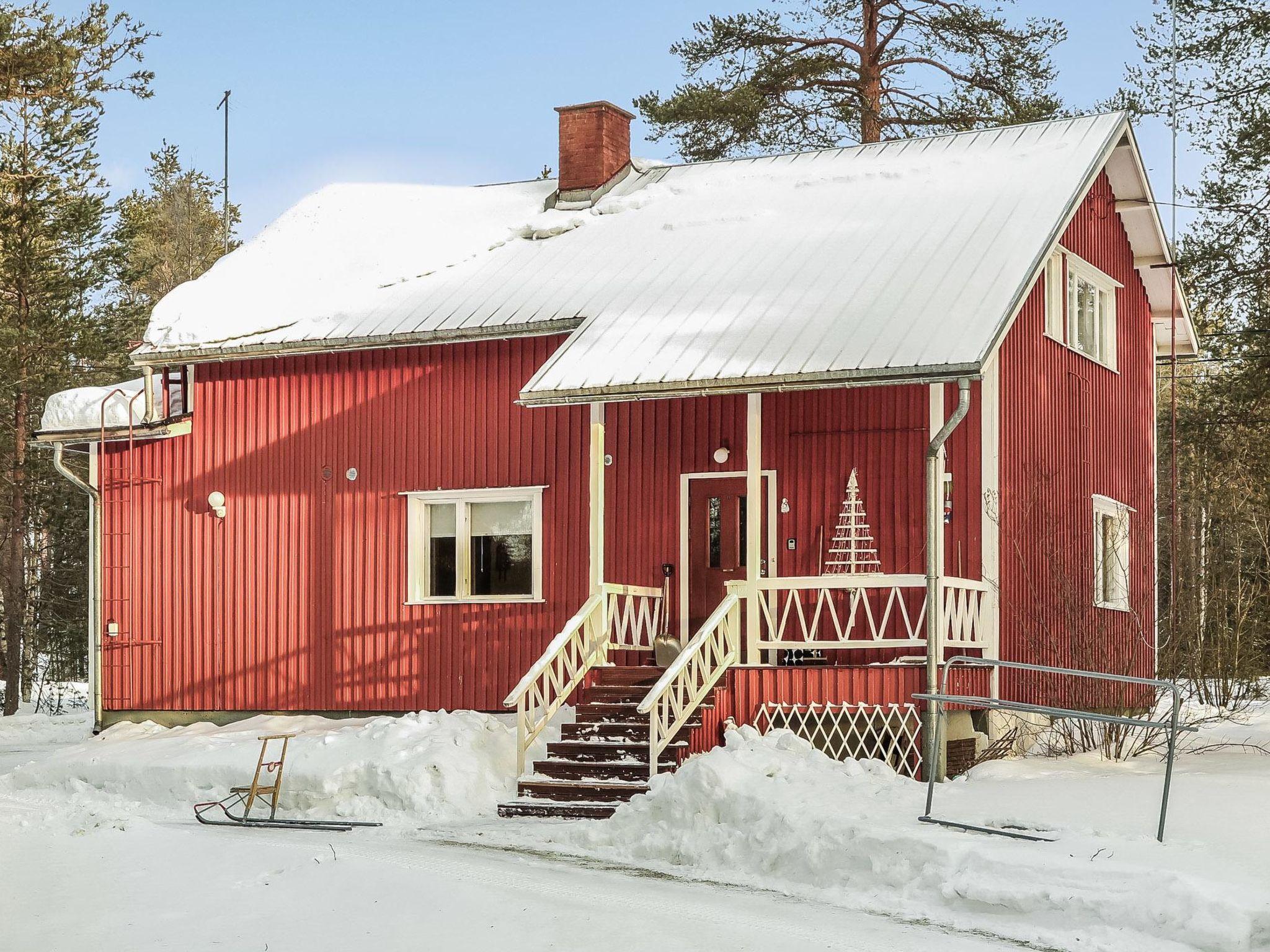 Foto 1 - Casa de 3 quartos em Kittilä com sauna e vista para a montanha