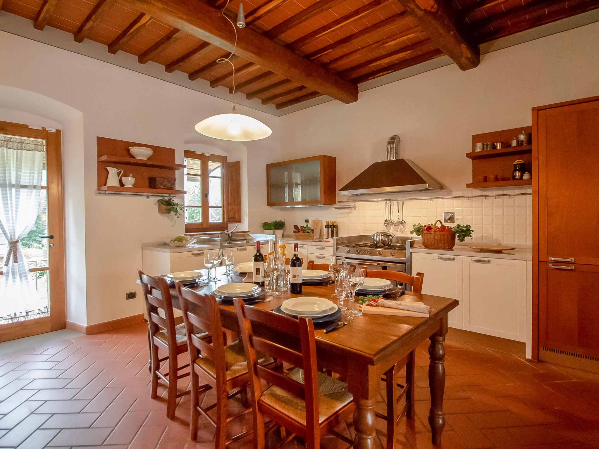 Foto 5 - Casa de 6 quartos em San Giovanni Valdarno com piscina privada e terraço