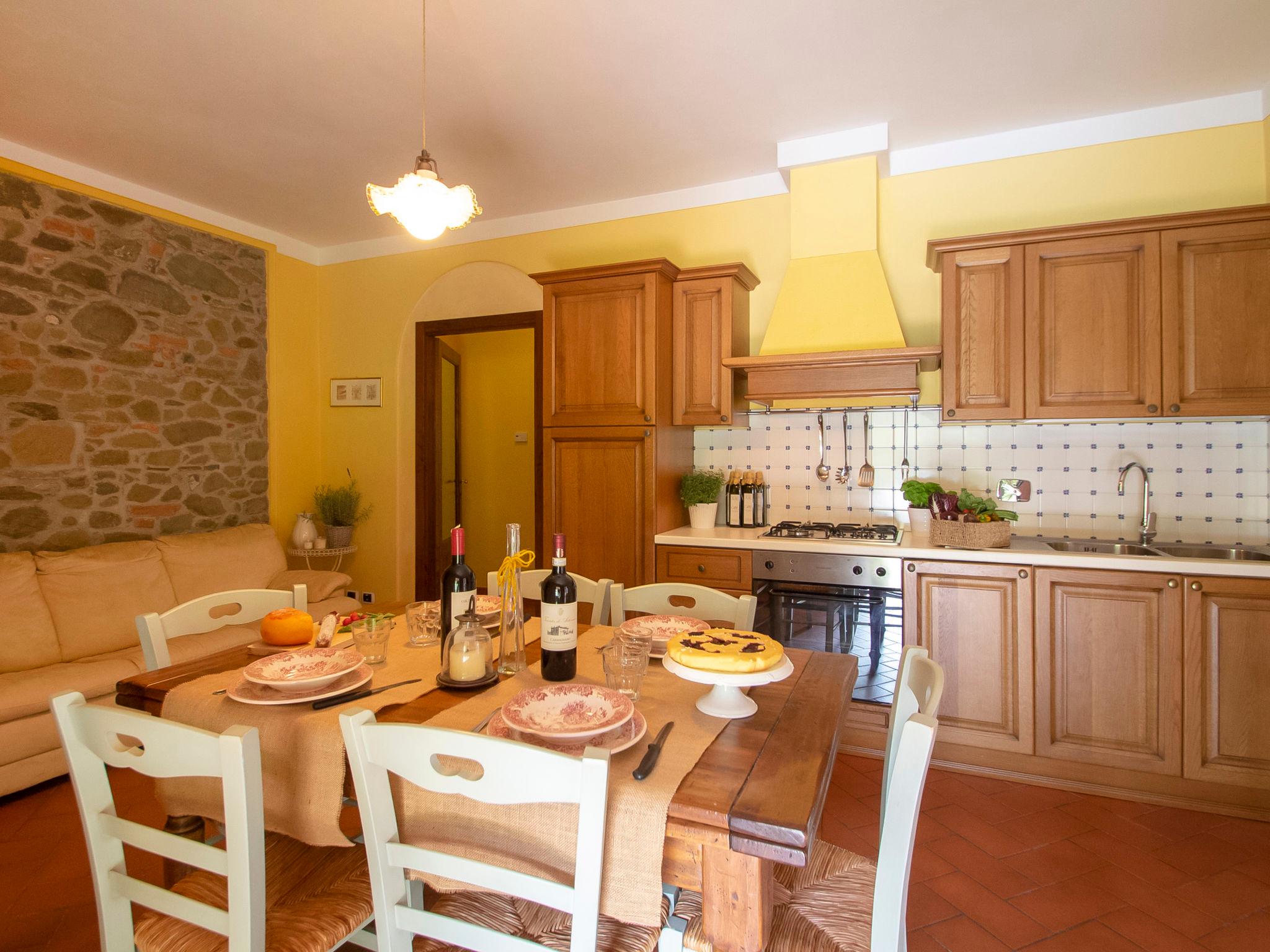 Foto 41 - Haus mit 6 Schlafzimmern in San Giovanni Valdarno mit privater pool und terrasse