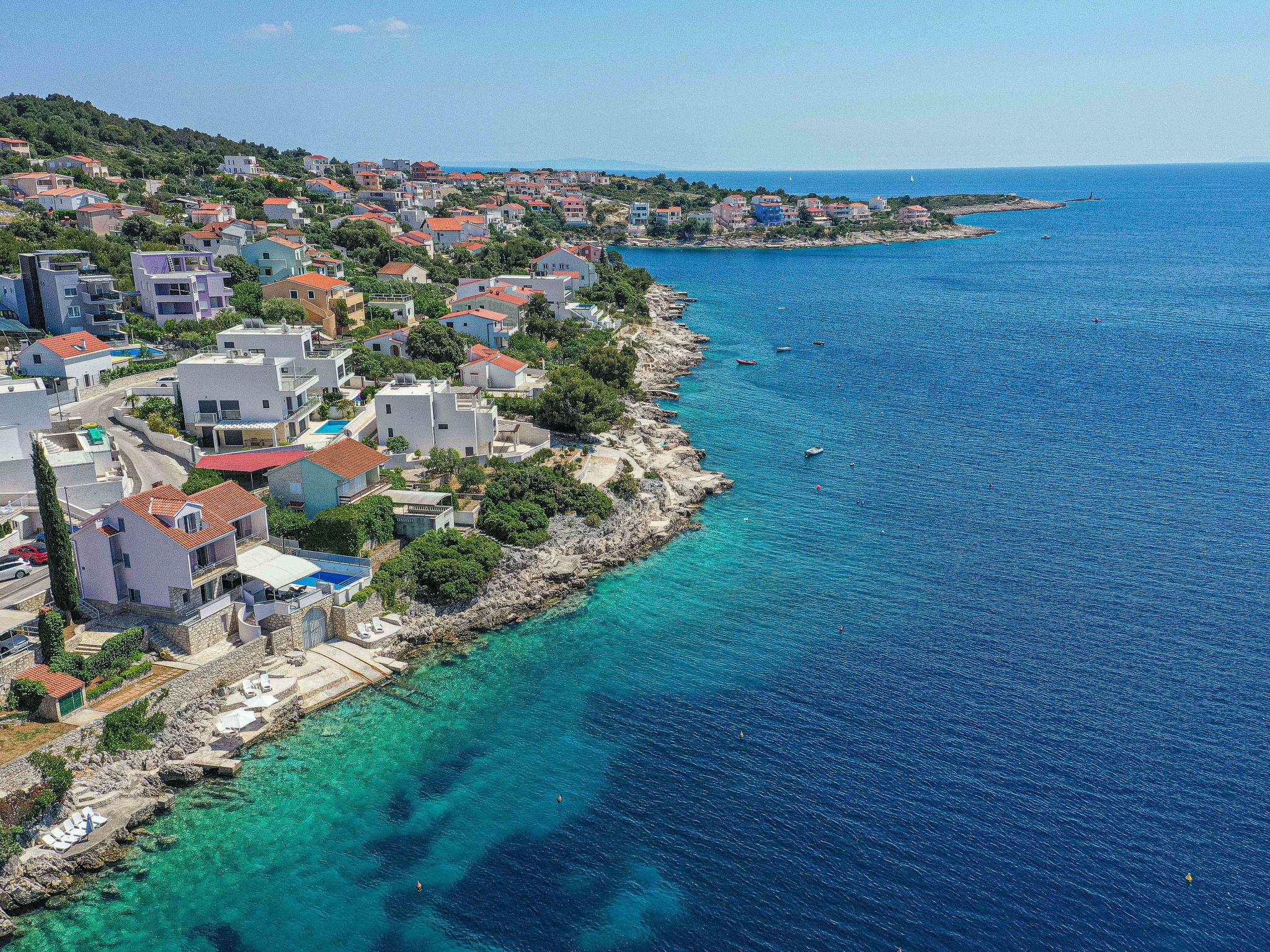 Photo 27 - Maison de 4 chambres à Rogoznica avec piscine privée et vues à la mer