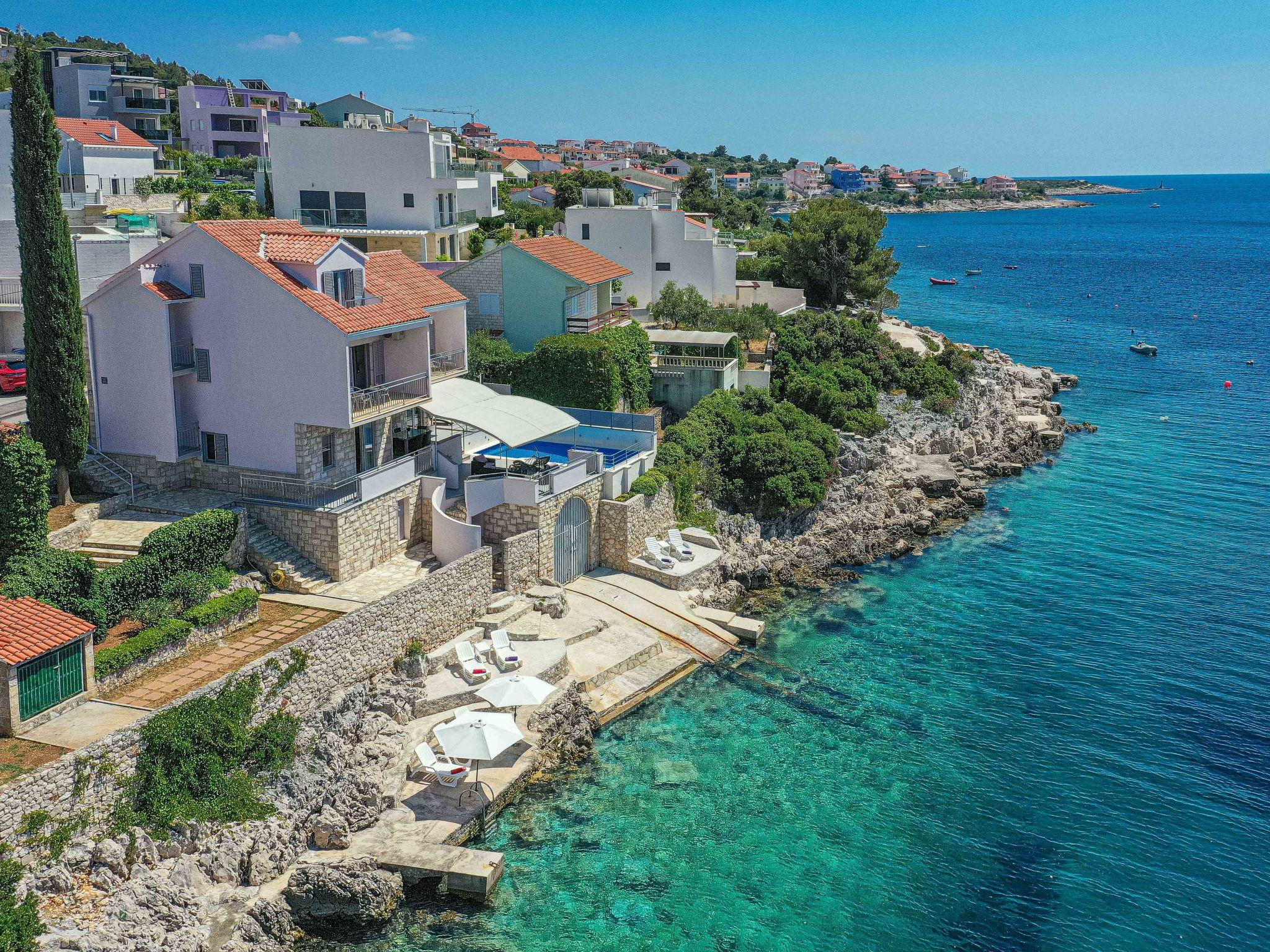 Photo 5 - Maison de 4 chambres à Rogoznica avec piscine privée et vues à la mer