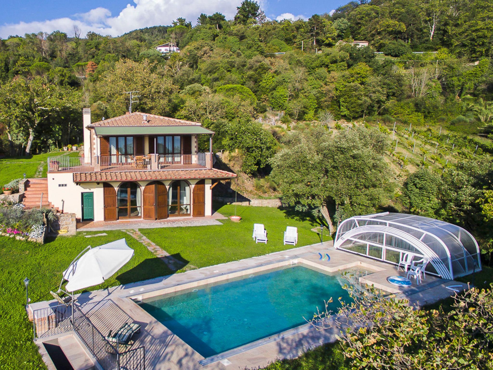Foto 30 - Casa de 3 habitaciones en Roccastrada con piscina privada y terraza