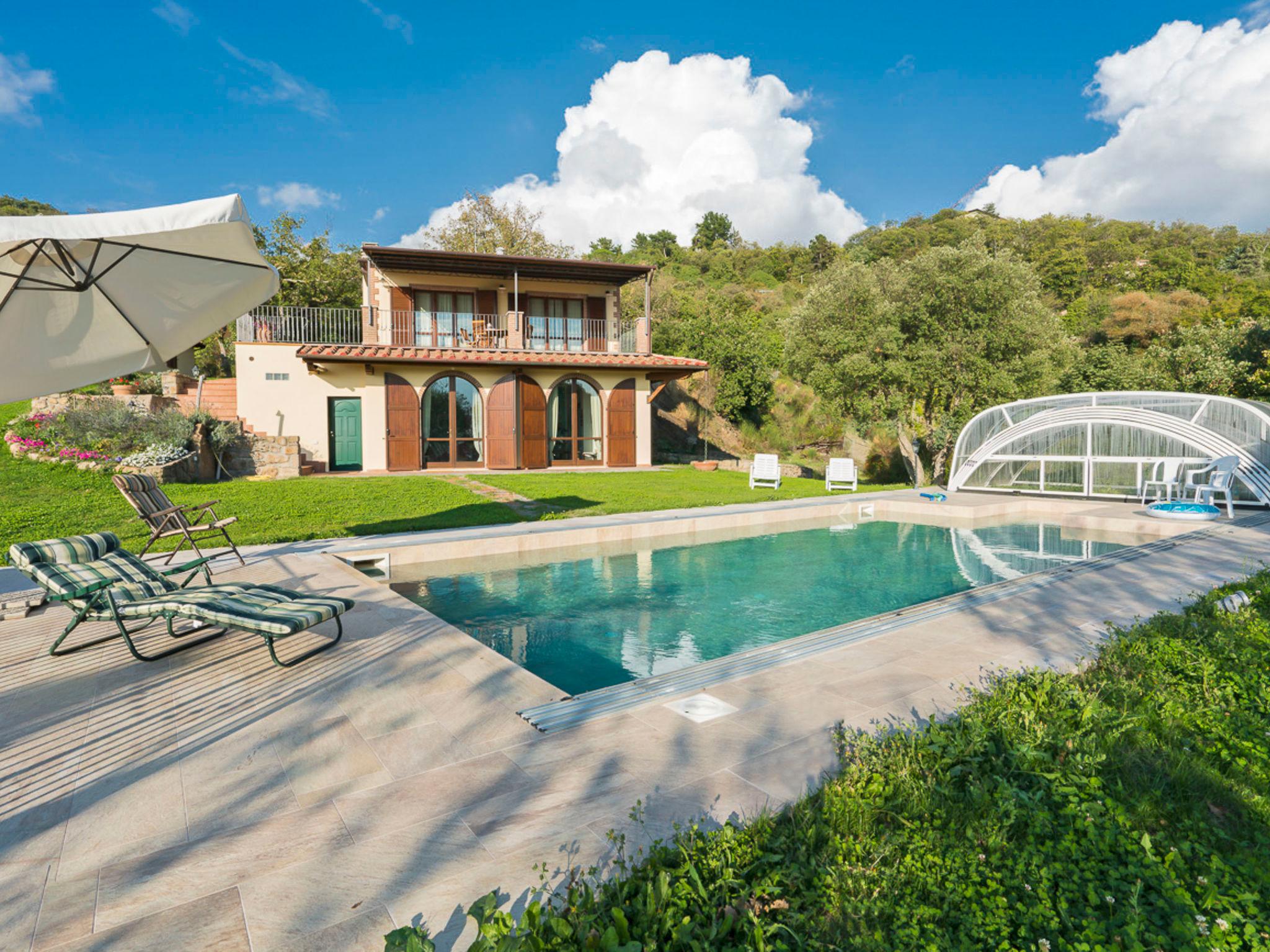 Foto 1 - Casa con 3 camere da letto a Roccastrada con piscina privata e giardino