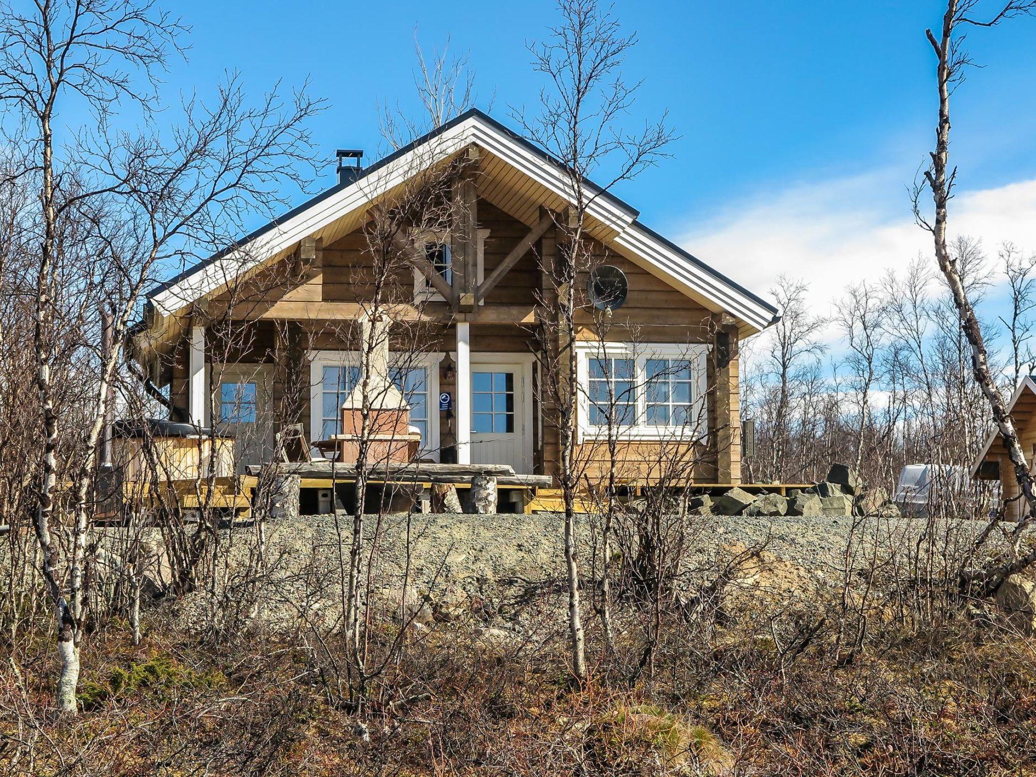 Foto 8 - Haus mit 1 Schlafzimmer in Enontekiö mit sauna und blick auf die berge