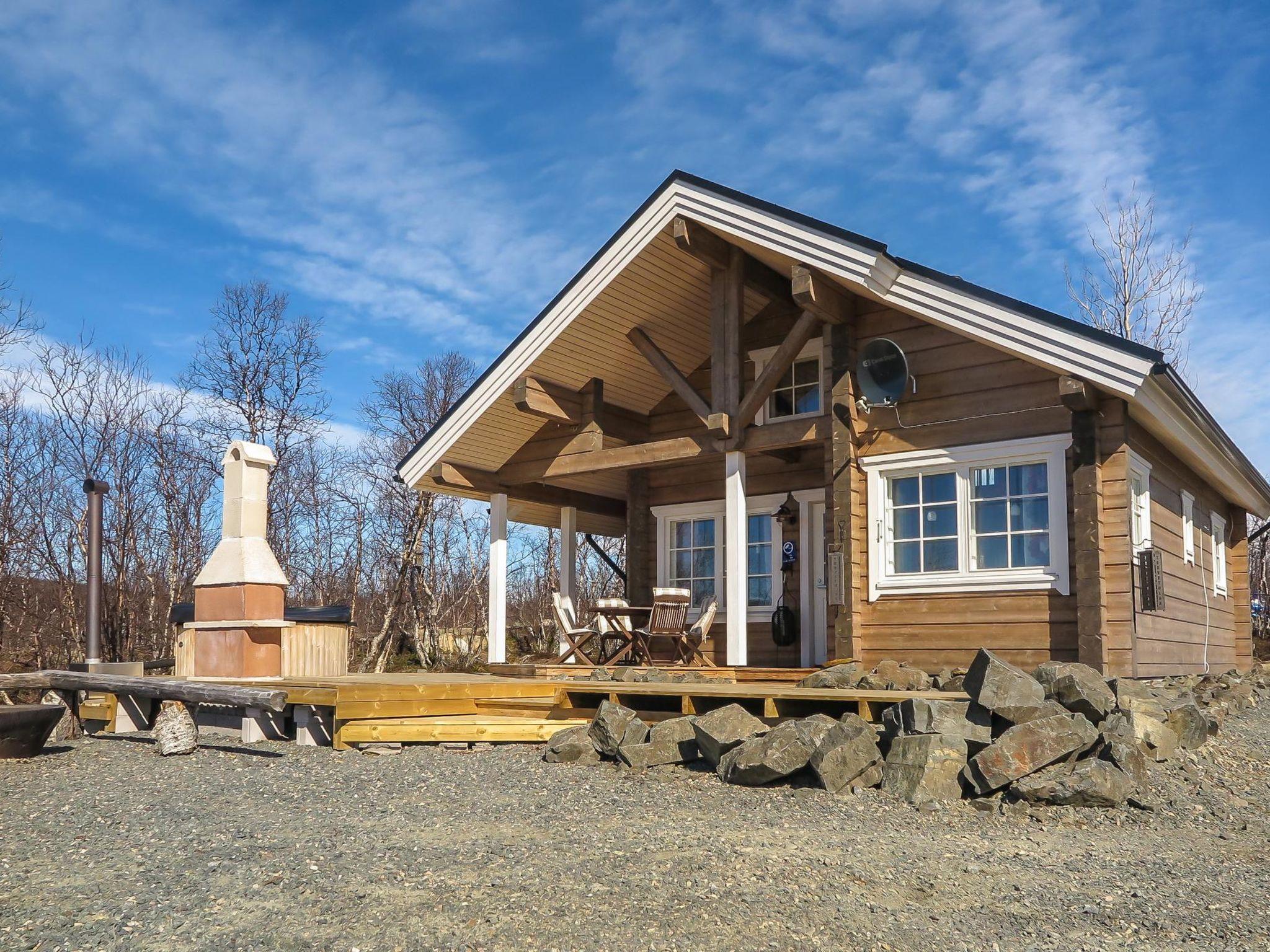 Photo 6 - Maison de 1 chambre à Enontekiö avec sauna et vues sur la montagne