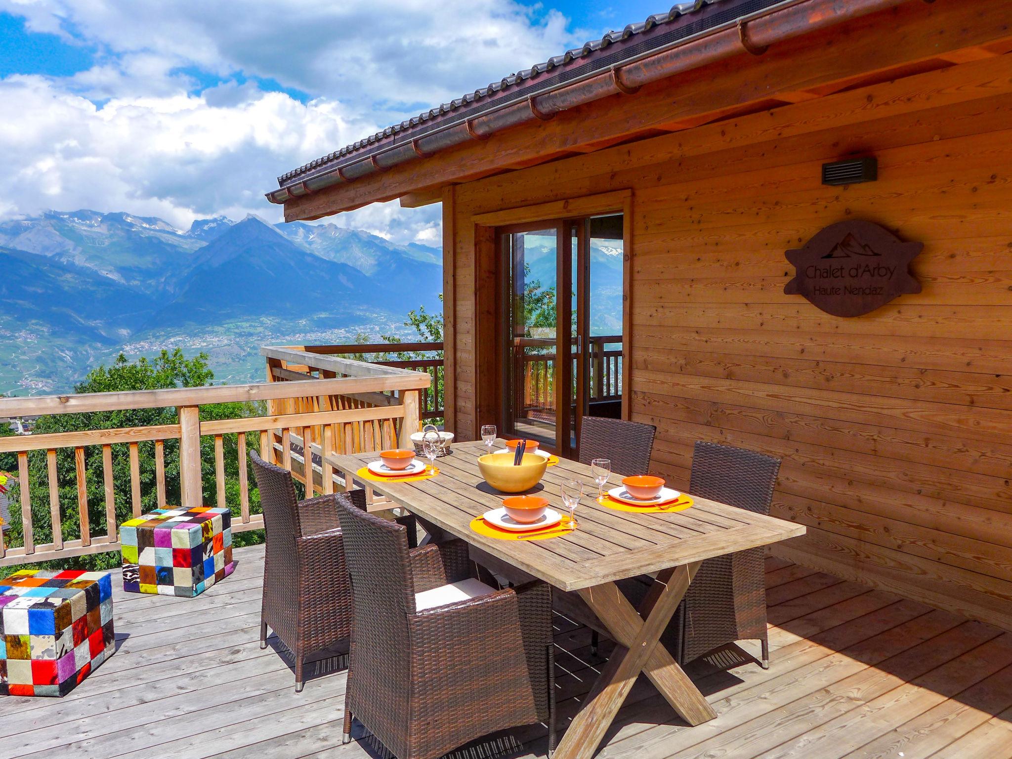 Foto 30 - Casa de 3 quartos em Nendaz com jardim e vista para a montanha