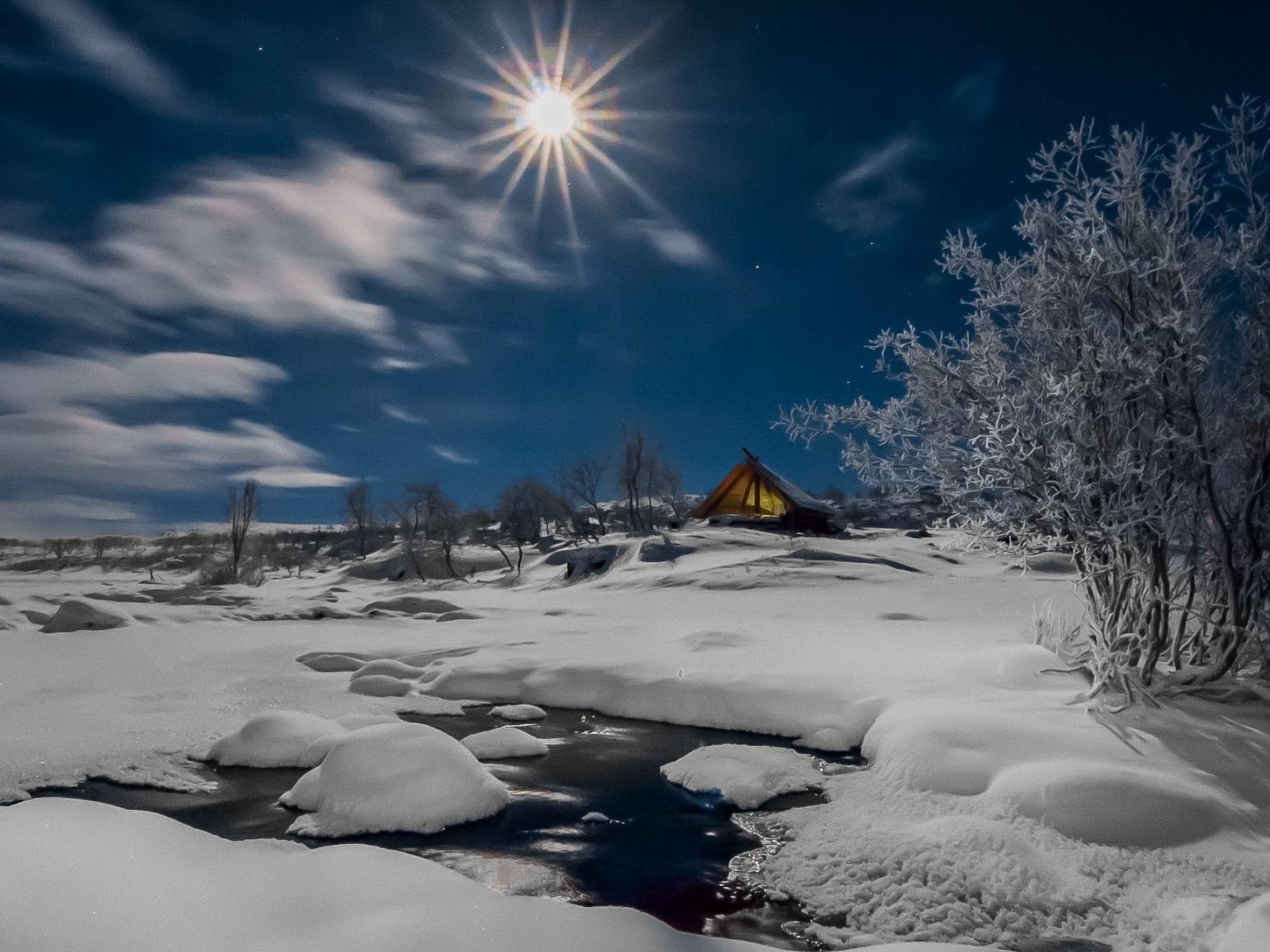 Foto 34 - Casa de 2 quartos em Enontekiö com sauna e vista para a montanha