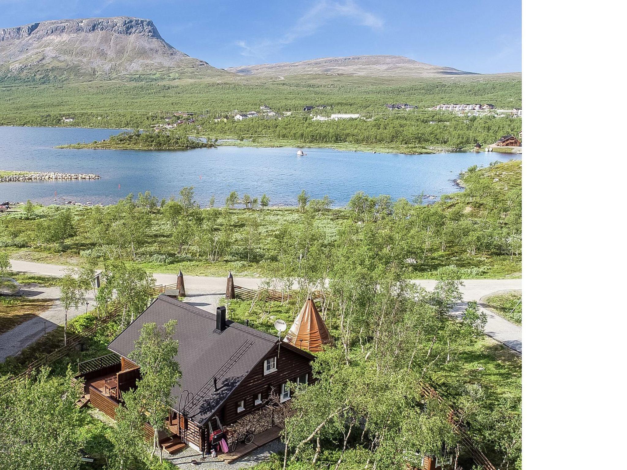 Photo 1 - Maison de 2 chambres à Enontekiö avec sauna et vues sur la montagne