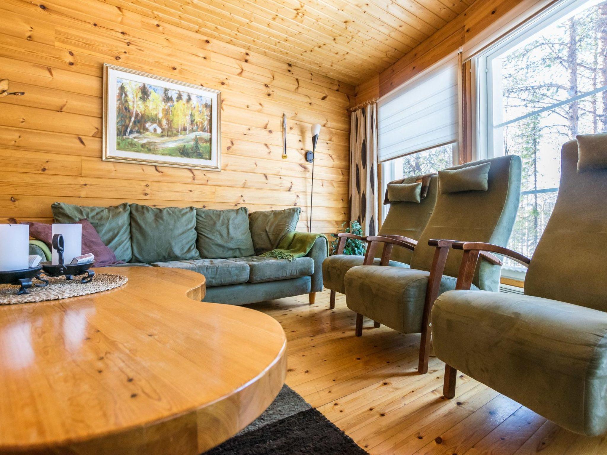 Foto 5 - Casa de 3 habitaciones en Kuusamo con sauna y vistas a la montaña