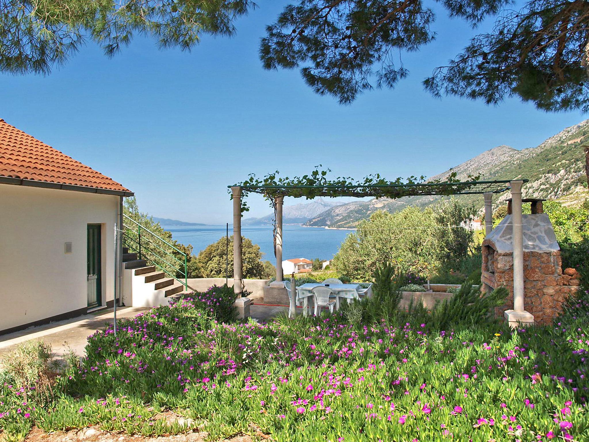 Photo 1 - Maison de 3 chambres à Orebić avec jardin et vues à la mer