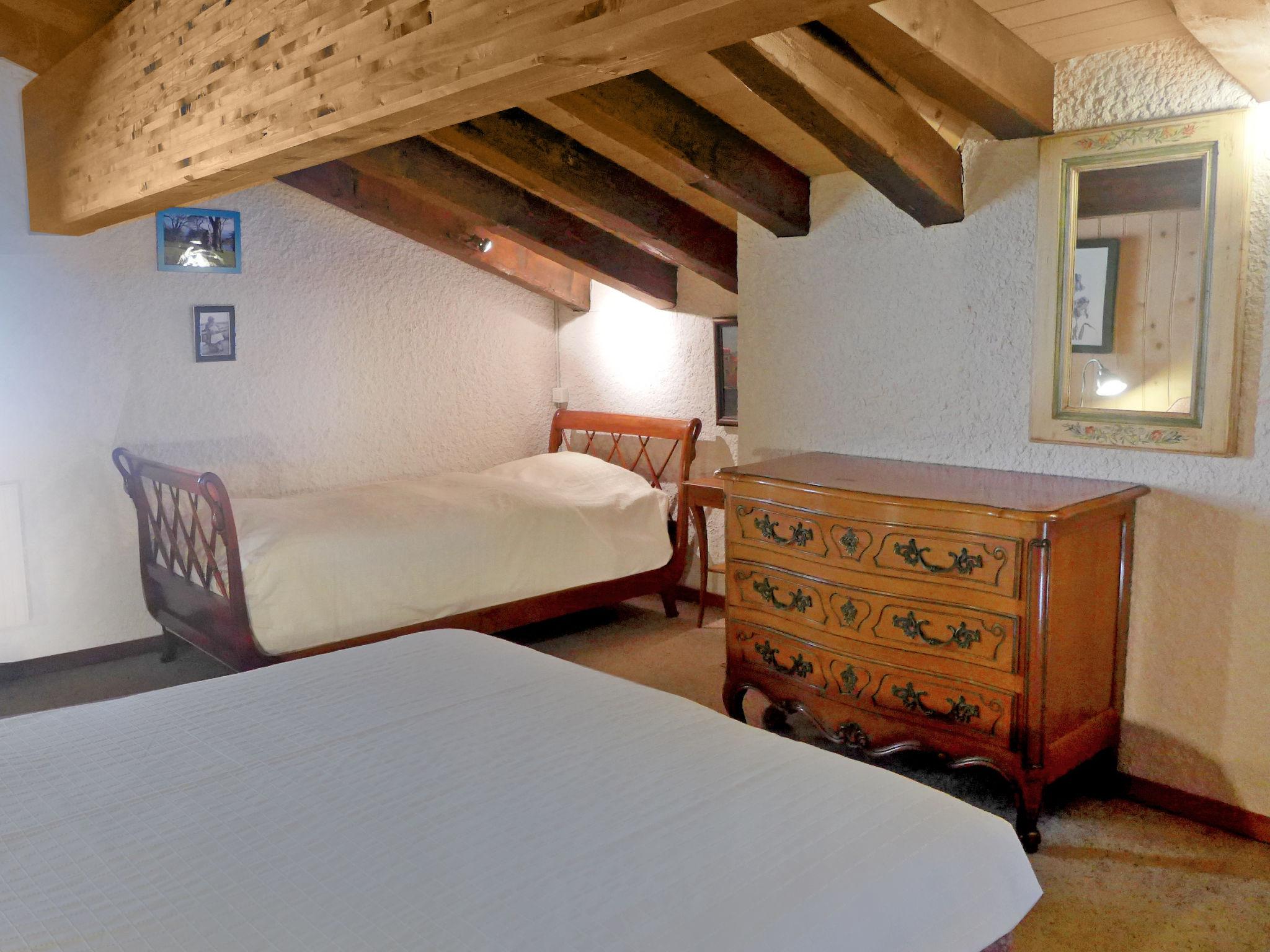 Foto 11 - Appartamento con 1 camera da letto a Ollon con sauna e vista sulle montagne
