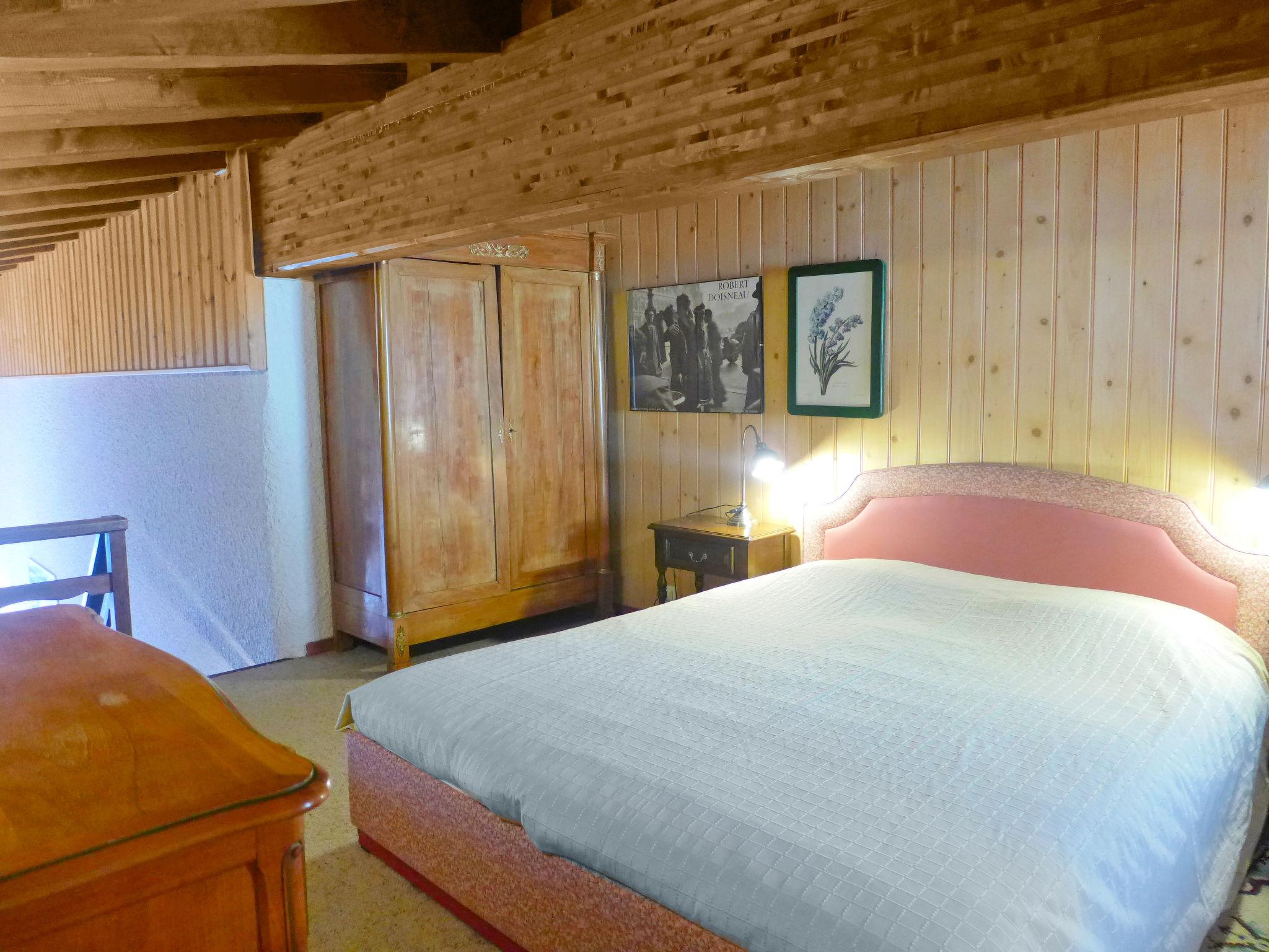 Foto 10 - Appartamento con 1 camera da letto a Ollon con sauna e vista sulle montagne