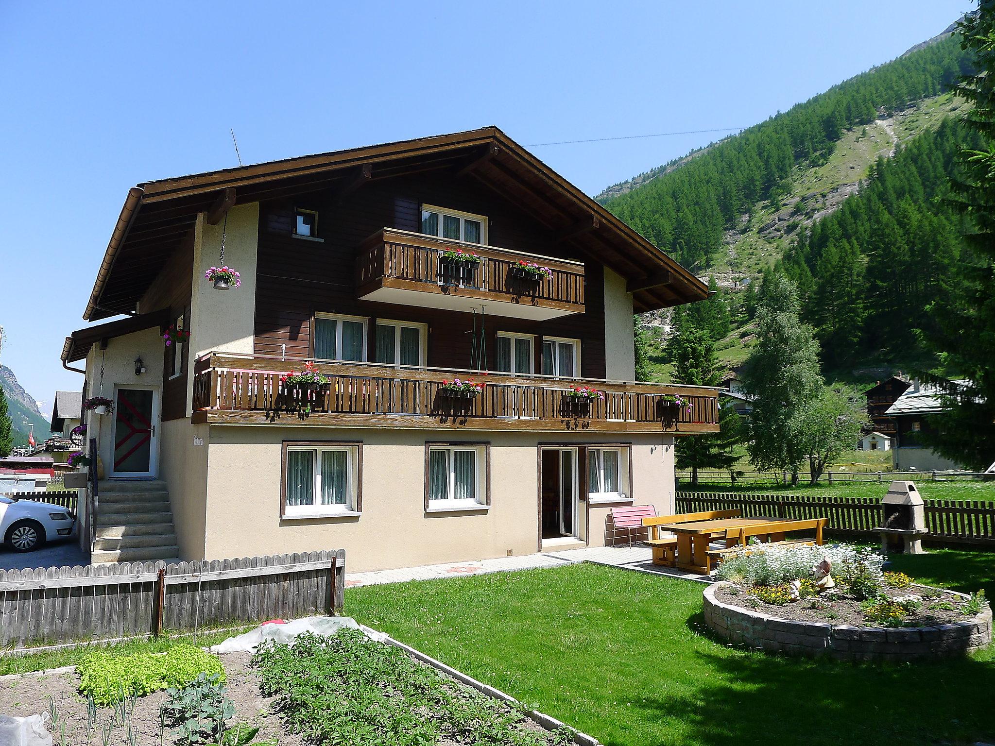 Foto 1 - Apartment mit 2 Schlafzimmern in Saas-Grund mit garten und blick auf die berge