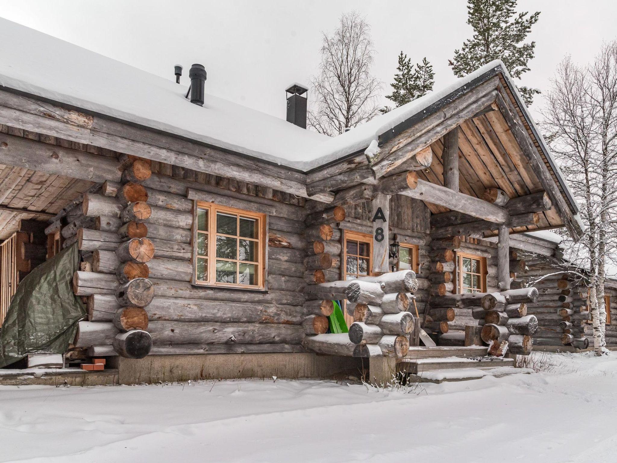 Foto 2 - Haus mit 1 Schlafzimmer in Kittilä mit sauna und blick auf die berge