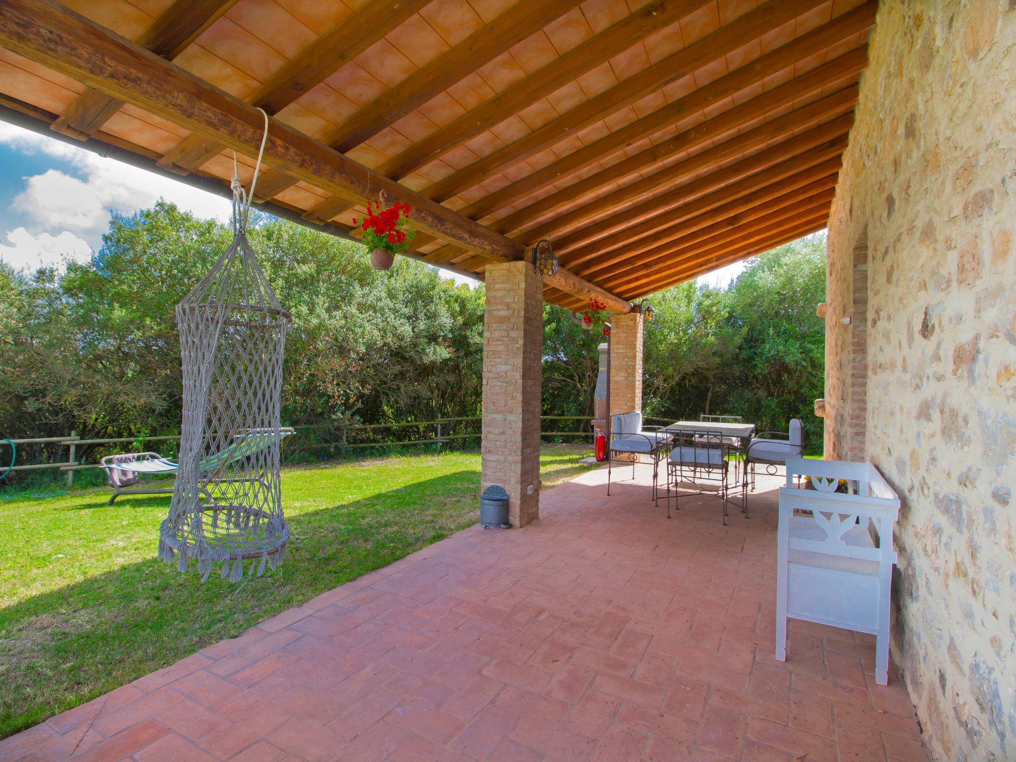 Foto 4 - Casa de 2 quartos em Campagnatico com piscina privada e vistas do mar