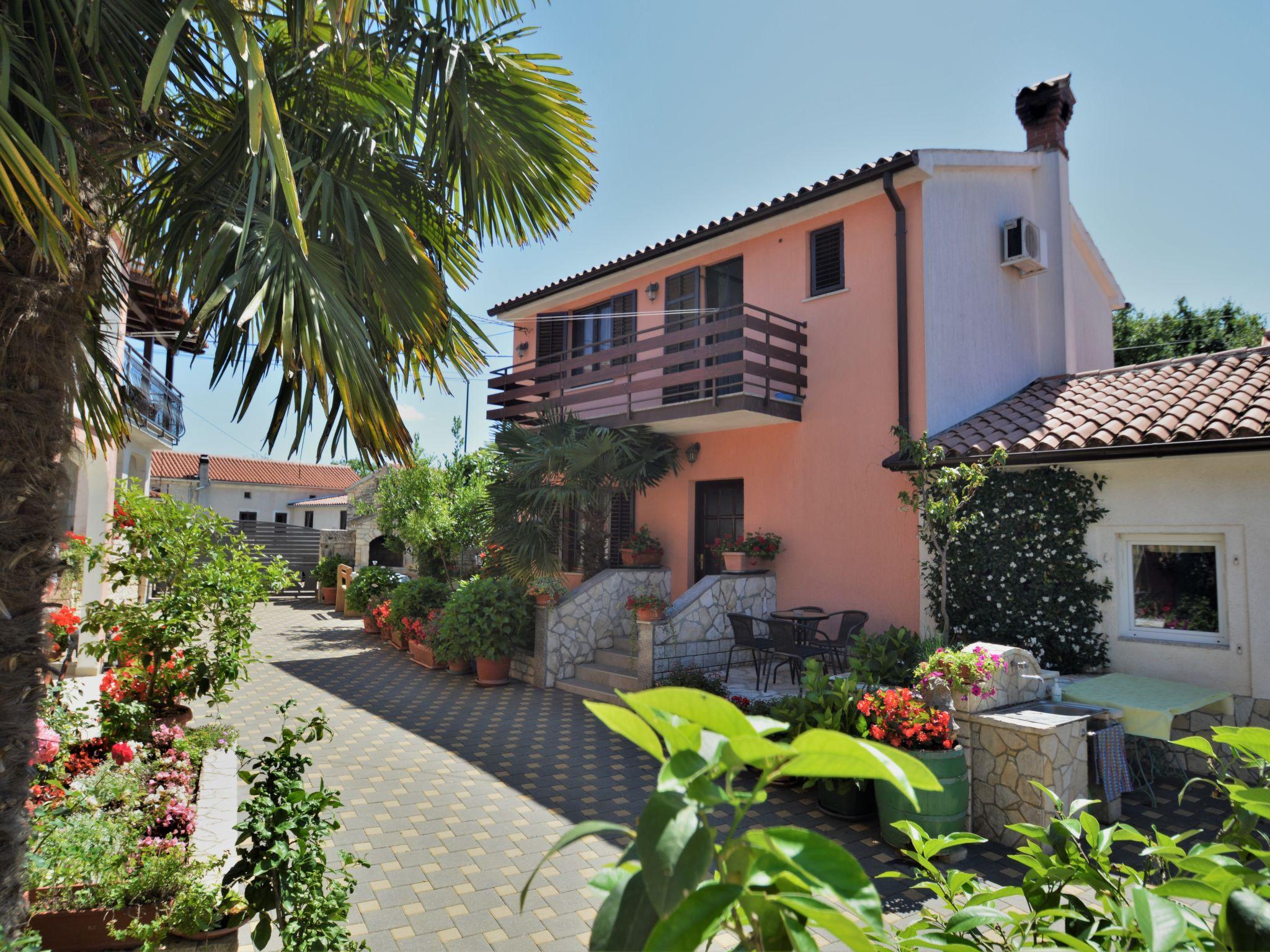 Photo 1 - Maison de 2 chambres à Svetvinčenat avec piscine et vues à la mer