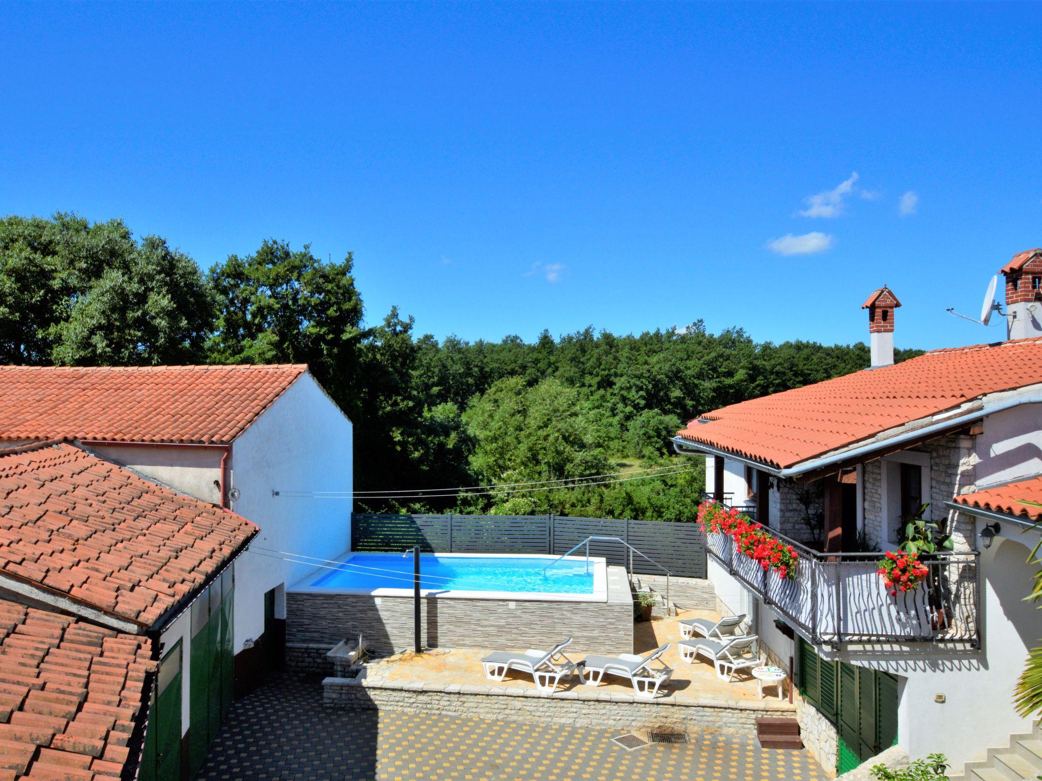 Foto 37 - Casa de 2 habitaciones en Svetvinčenat con piscina y jardín