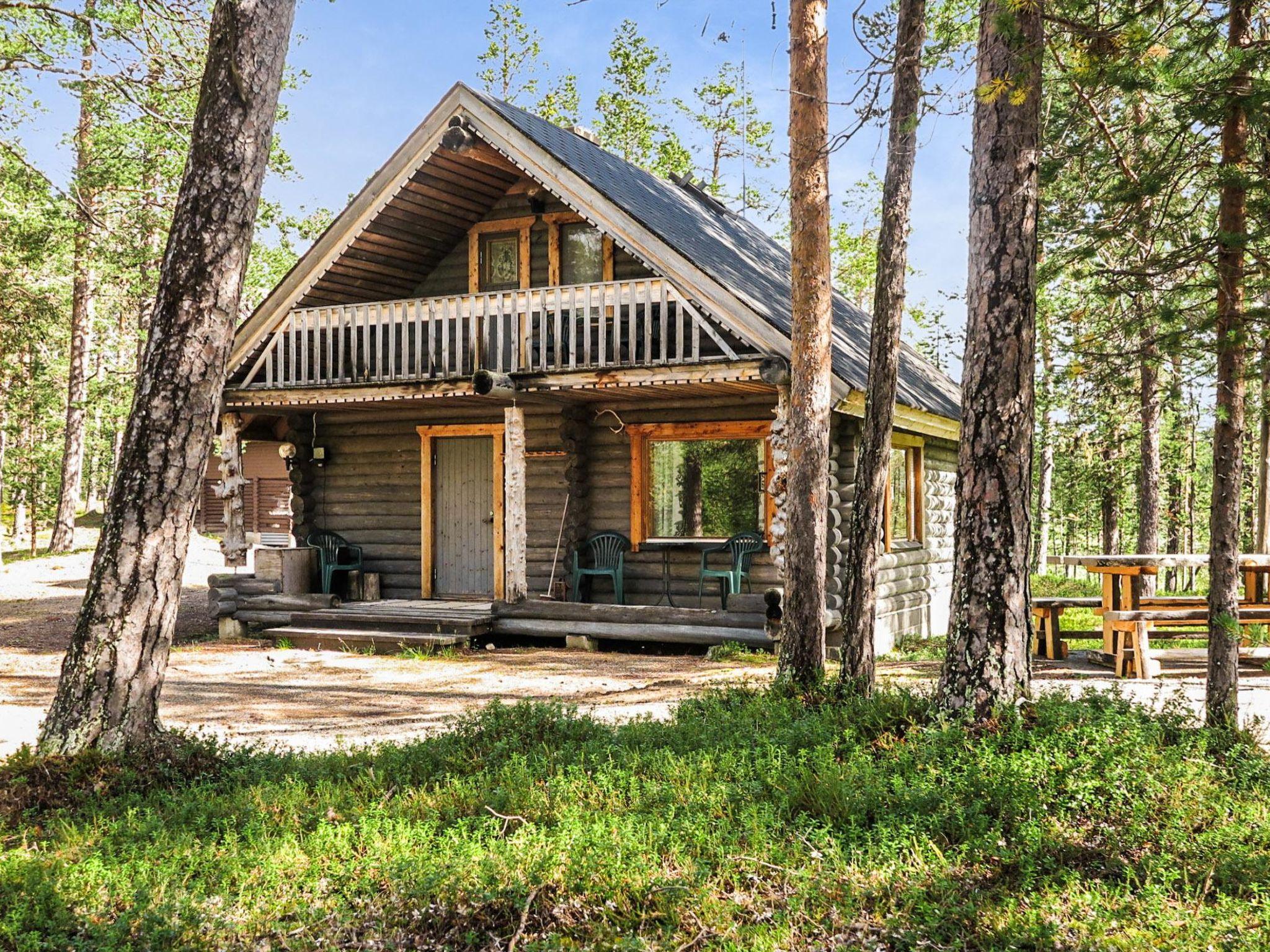 Foto 1 - Haus mit 1 Schlafzimmer in Enontekiö mit sauna und blick auf die berge