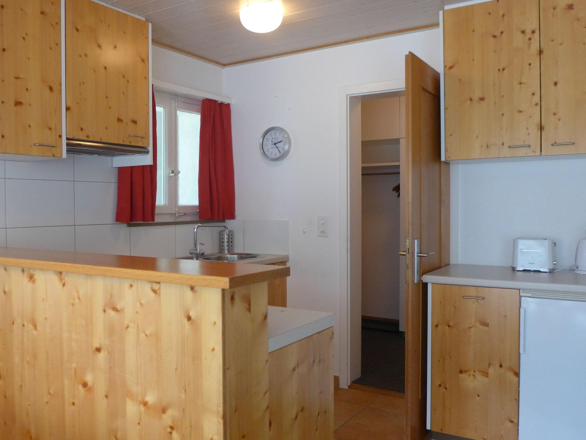 Foto 6 - Apartamento de 1 habitación en Grindelwald con jardín