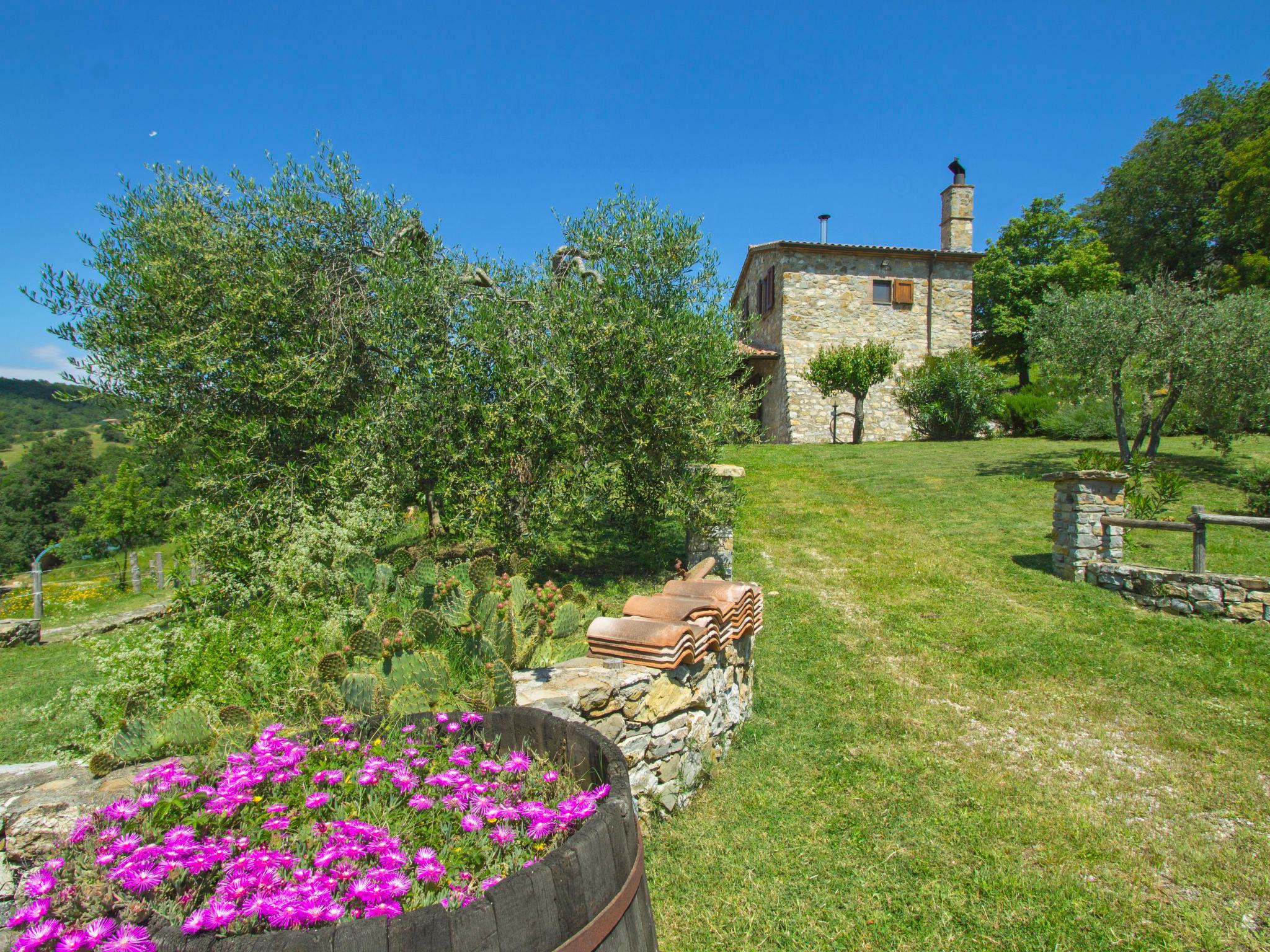 Foto 10 - Casa con 1 camera da letto a Scansano con piscina privata e vista mare