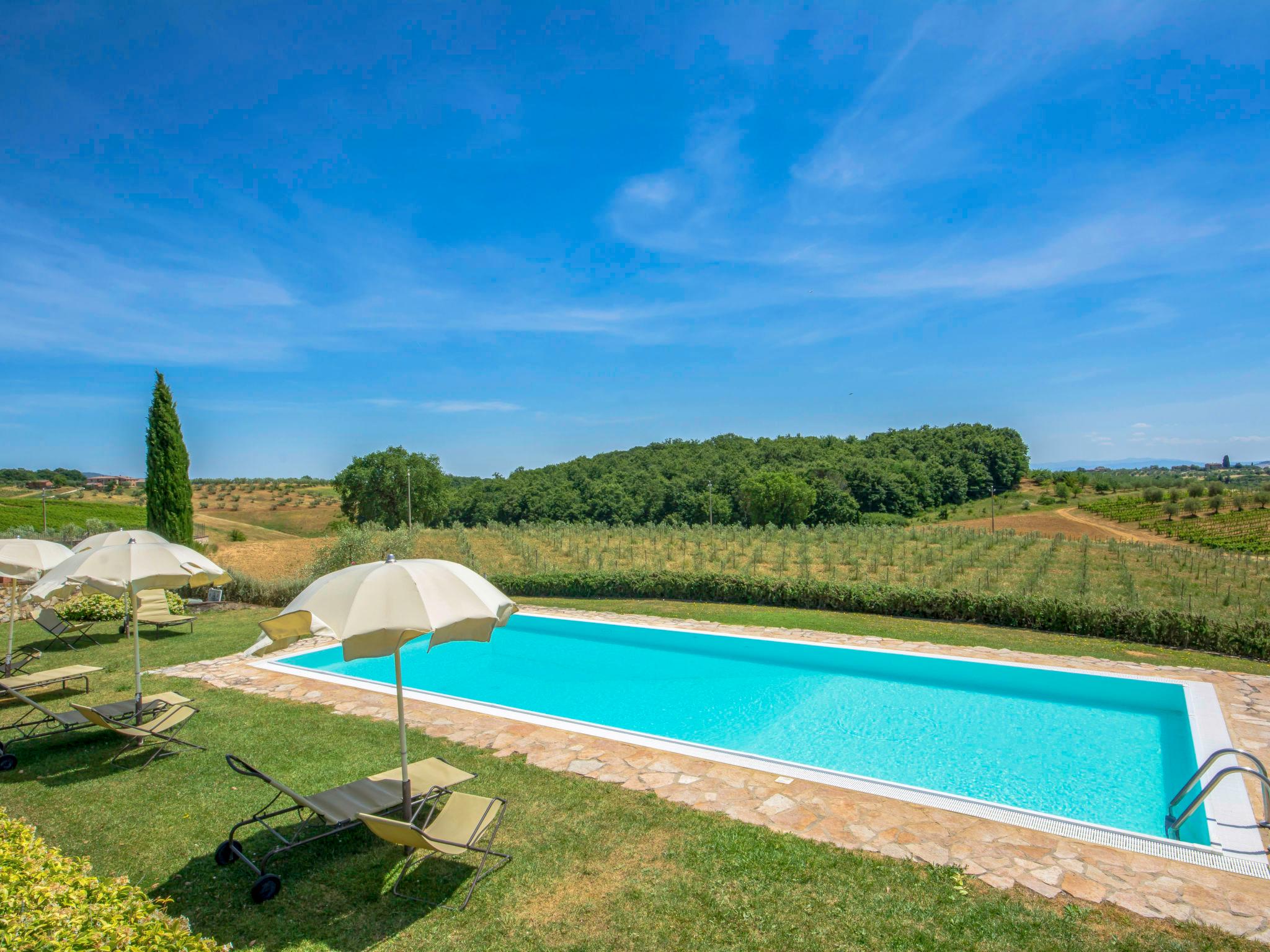 Foto 2 - Casa con 2 camere da letto a Castelnuovo Berardenga con piscina e giardino
