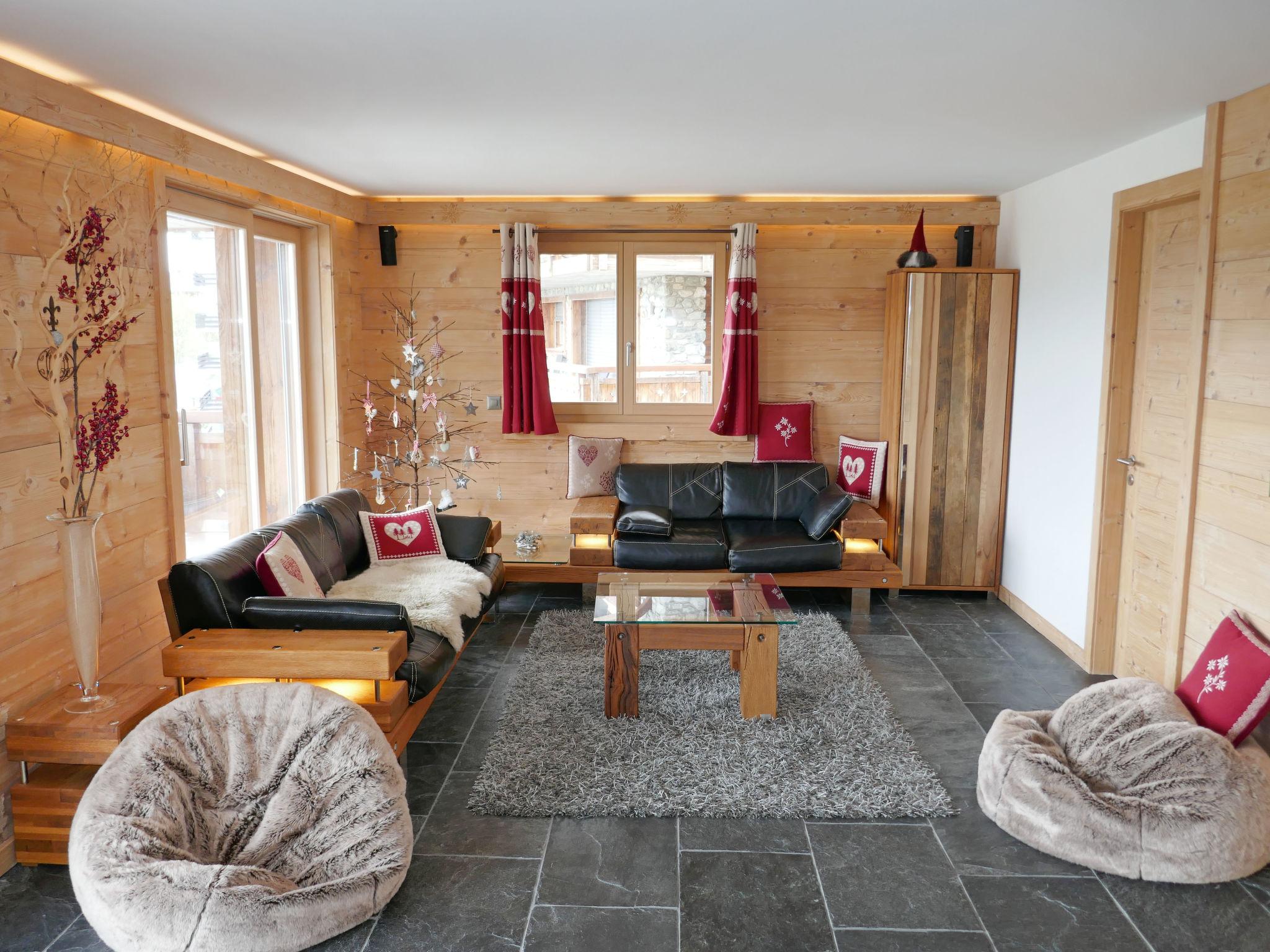 Photo 2 - 3 bedroom Apartment in Nendaz with swimming pool and mountain view