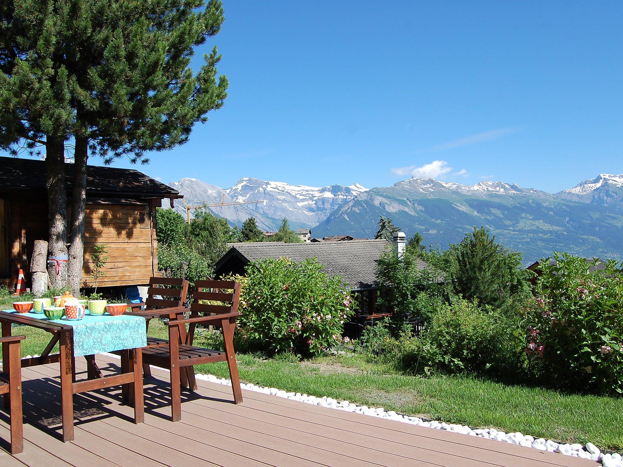 Foto 17 - Casa de 3 habitaciones en Nendaz con jardín y vistas a la montaña