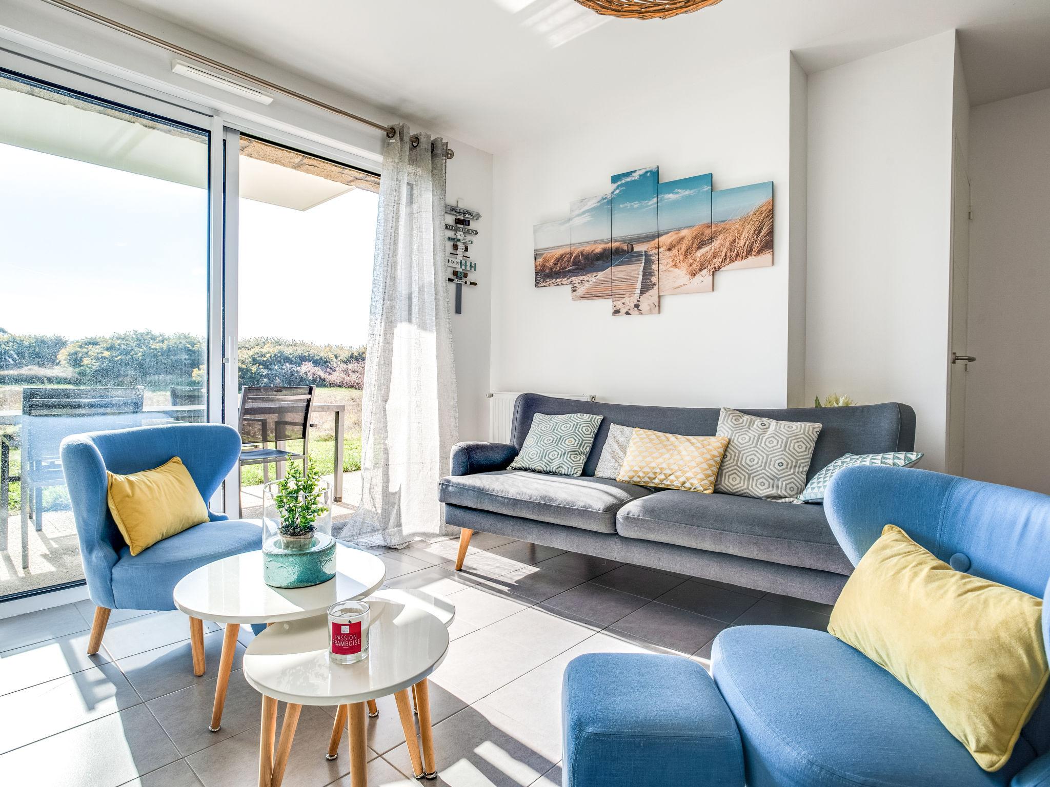 Foto 1 - Appartamento con 3 camere da letto a Quiberon con terrazza e vista mare
