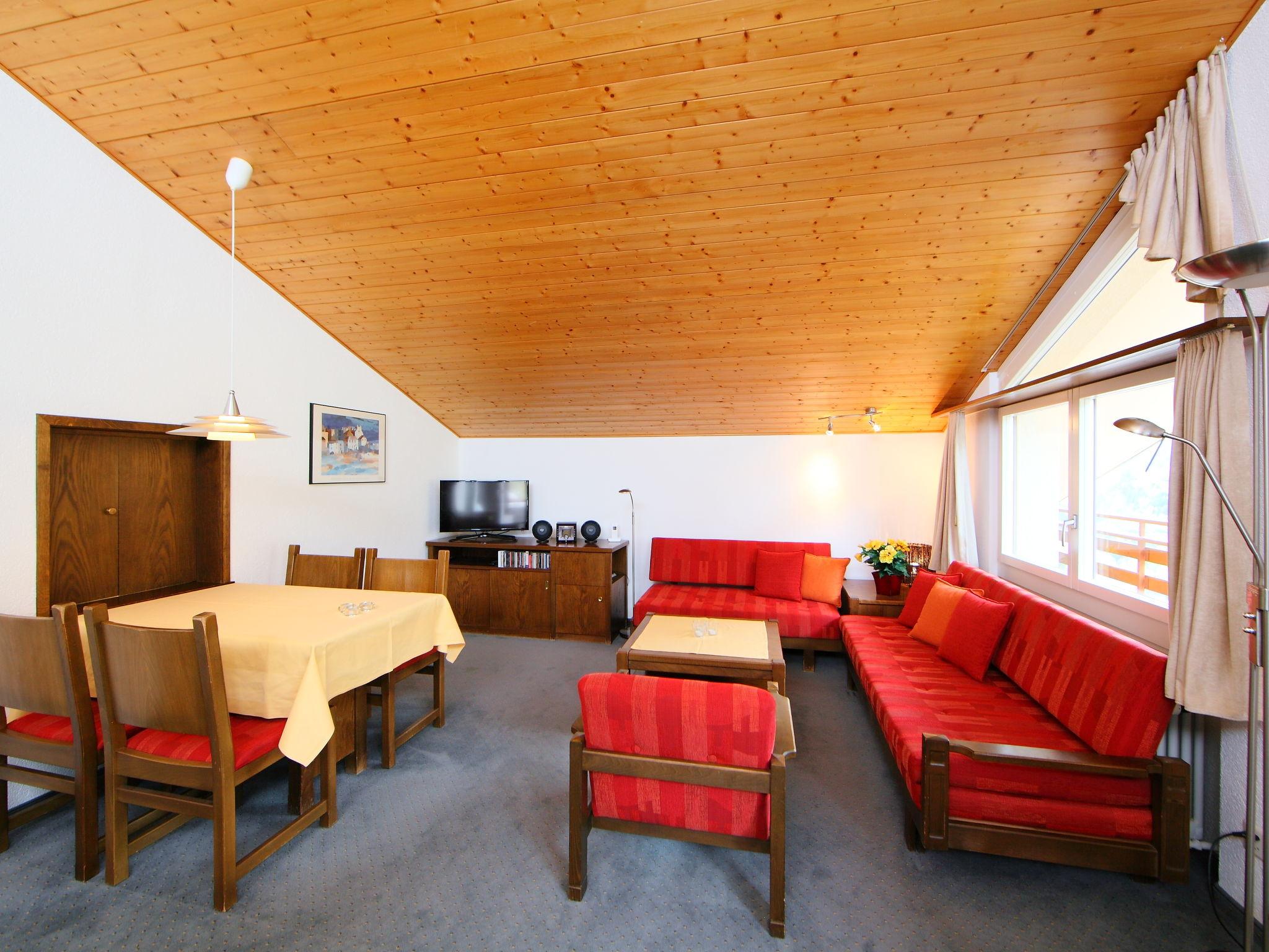 Foto 2 - Apartamento de 1 habitación en Leukerbad con vistas a la montaña