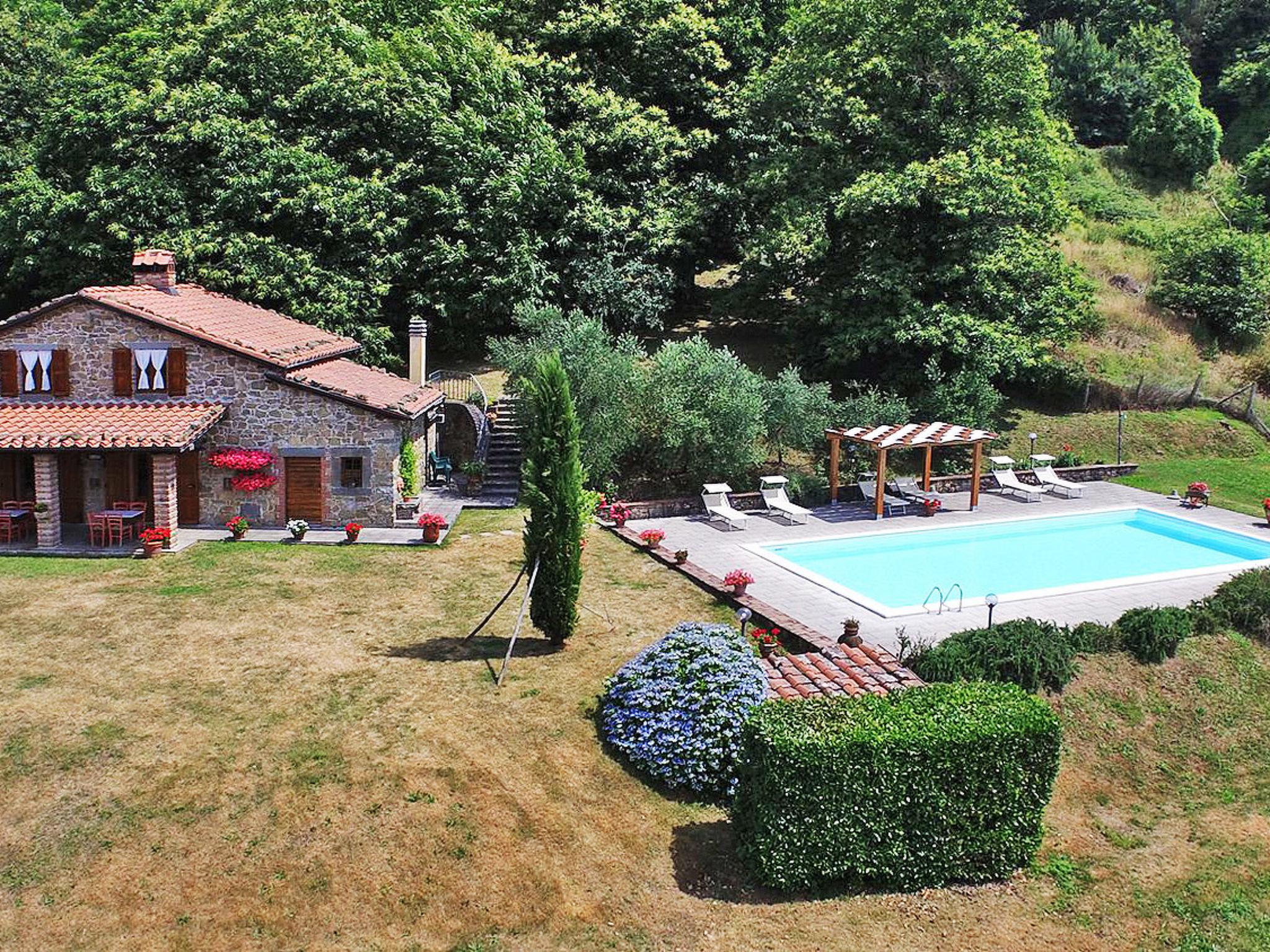 Photo 28 - Maison de 1 chambre à Bagni di Lucca avec piscine et jardin