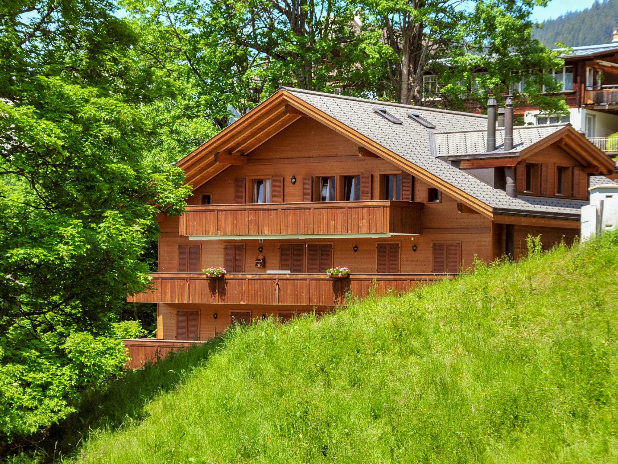 Foto 5 - Apartamento de 3 habitaciones en Lauterbrunnen con vistas a la montaña